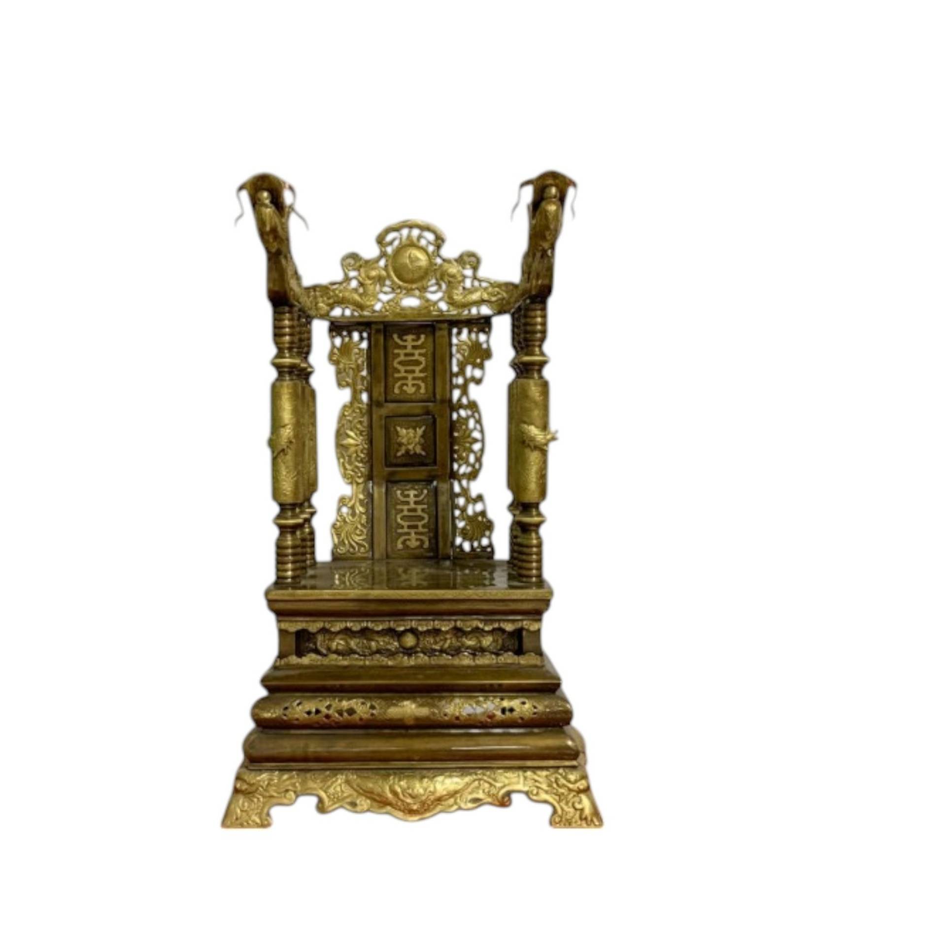 Ngài Thờ Đặt Gia Tiên - Đồ Đồng Cao Cấp - Cửu Diệu Thiên - THN312