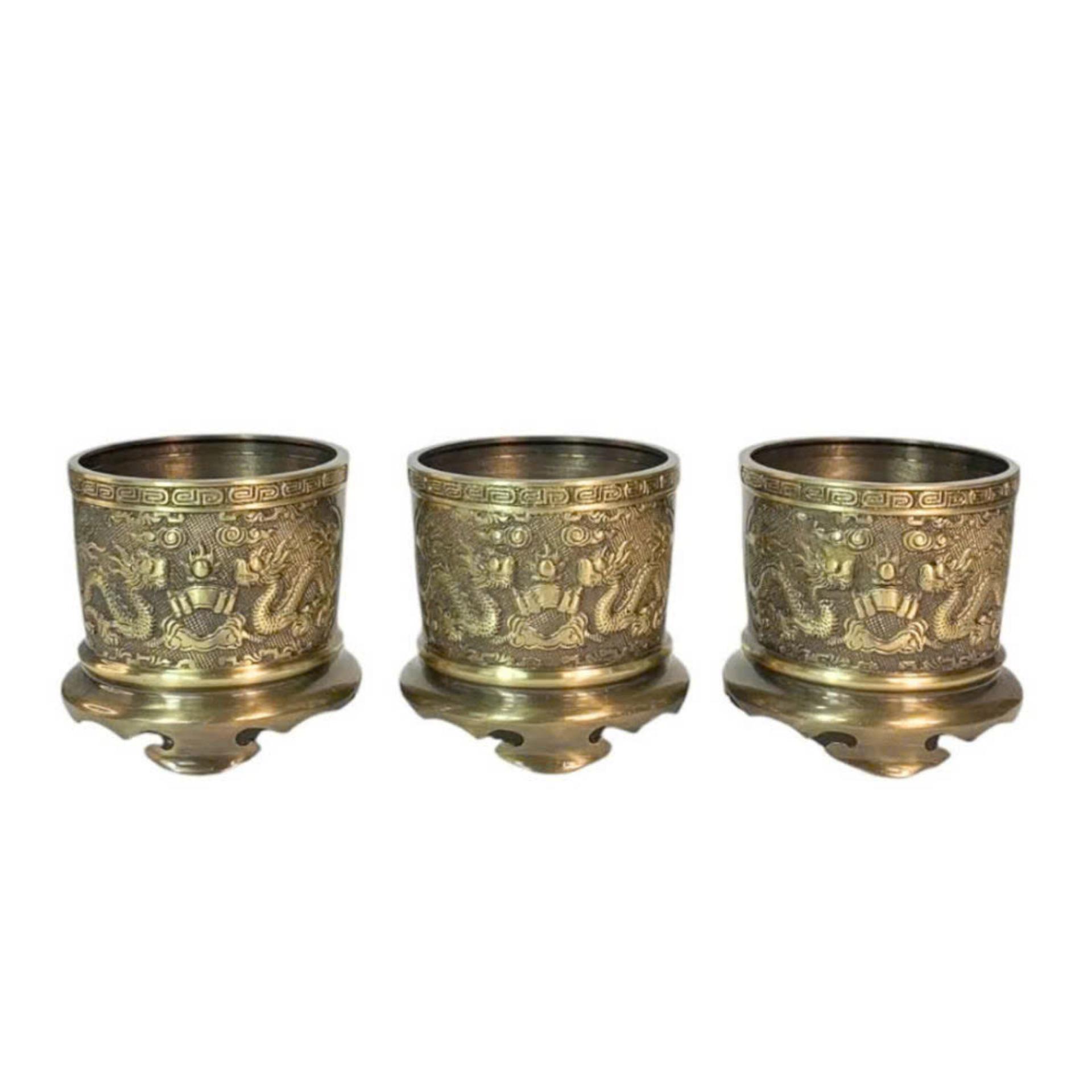 Bộ Bát Hương - Đồng Hun Giả Cổ -Cửu Diệu Thiên - BH003