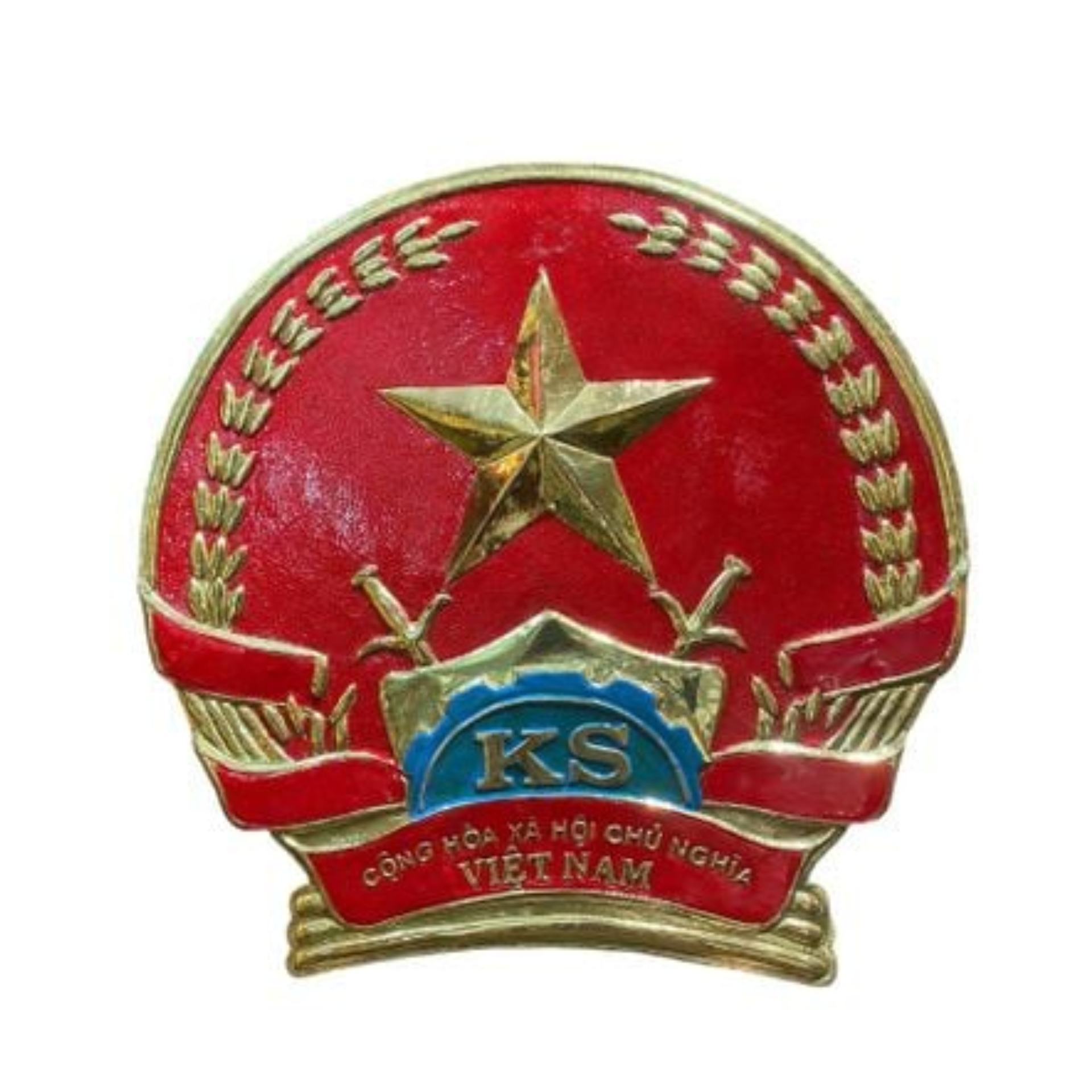 Quốc Huy Viện Kiểm Sát - Đồ Đồng Cao Cấp - Cửu Diệu Thiên - THN147