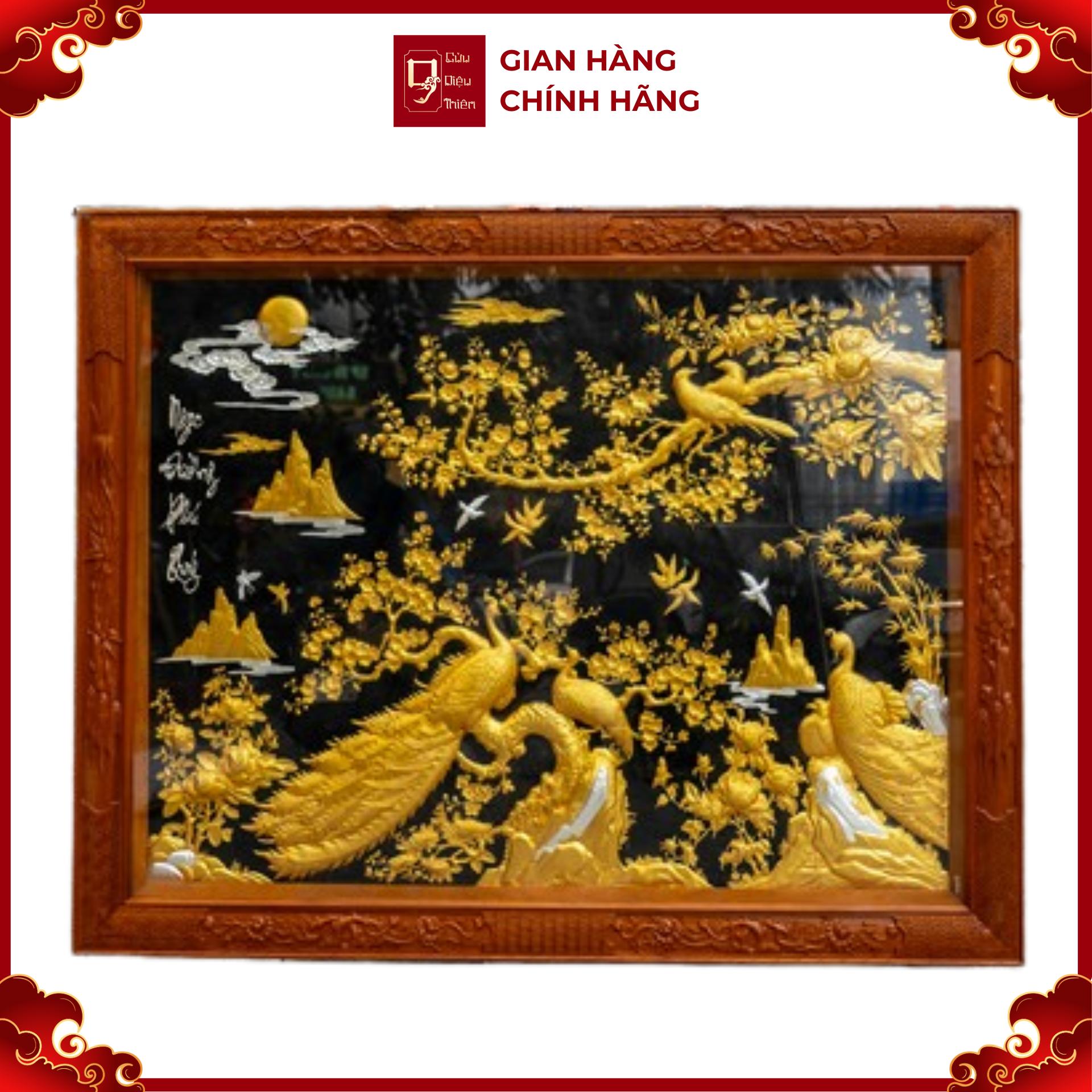 Tranh Vinh Hoa Phú Quý - Đồ Đồng Cao Cấp - Cửu Diệu Thiên - THN023