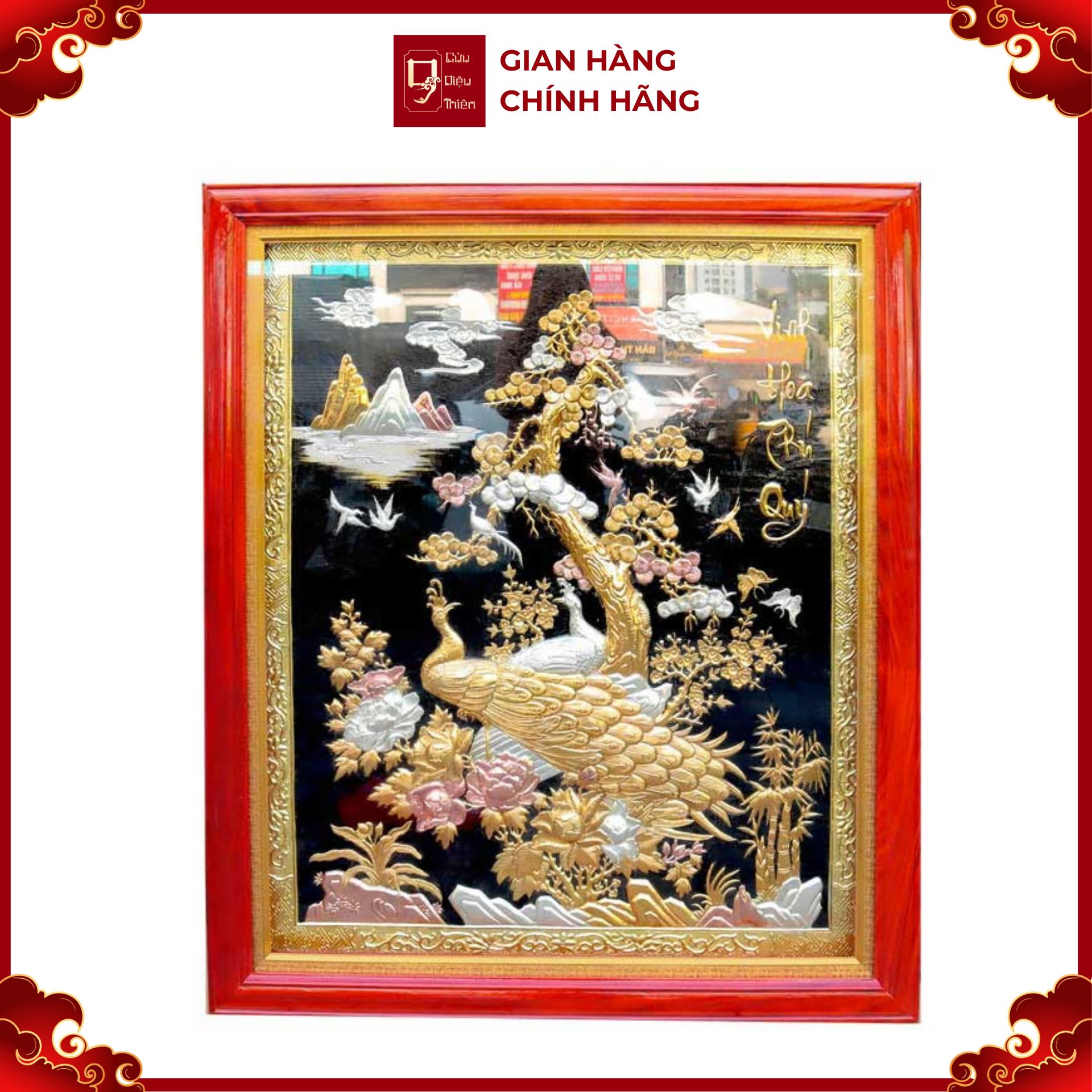Tranh Vinh Hoa Phú Quý - Đồ Đồng Cao Cấp - Cửu Diệu Thiên - THN024