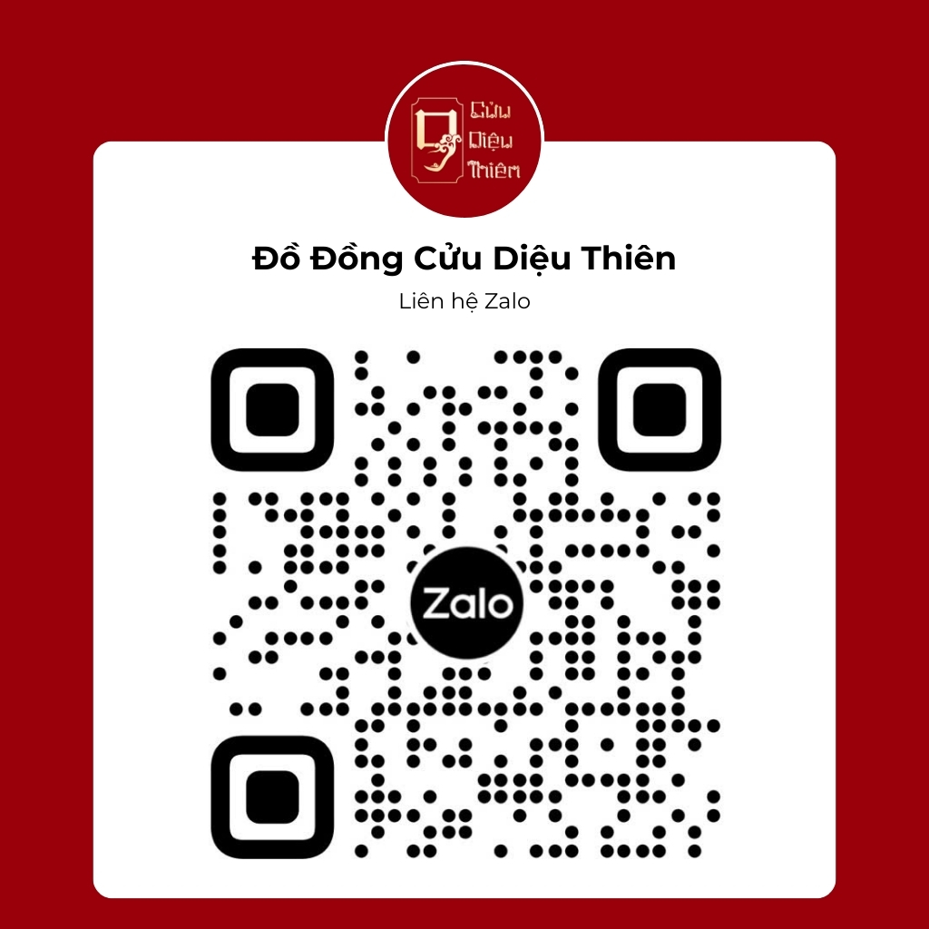 Tranh Tùng Hạc - Đồ Đồng Cao Cấp - Cửu Diệu Thiên - THN031