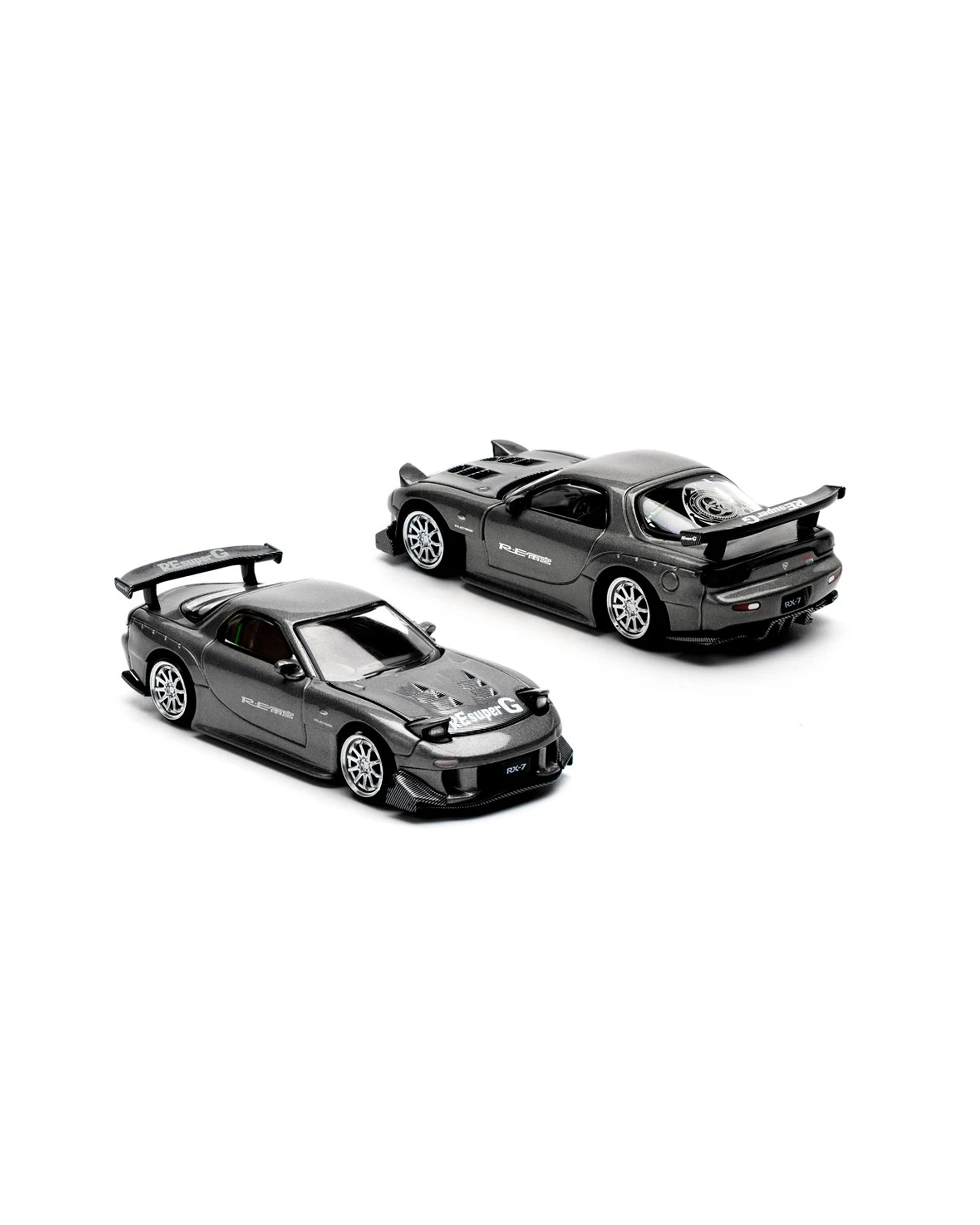 Poprace Diecast PR640255 MAZDA RX7 RE-AMEMIYA - GUN METAL