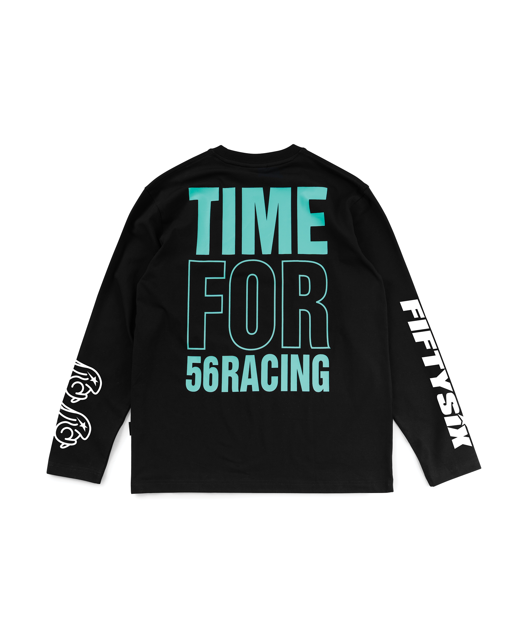 56 Team Logo Long Sleeve - Black