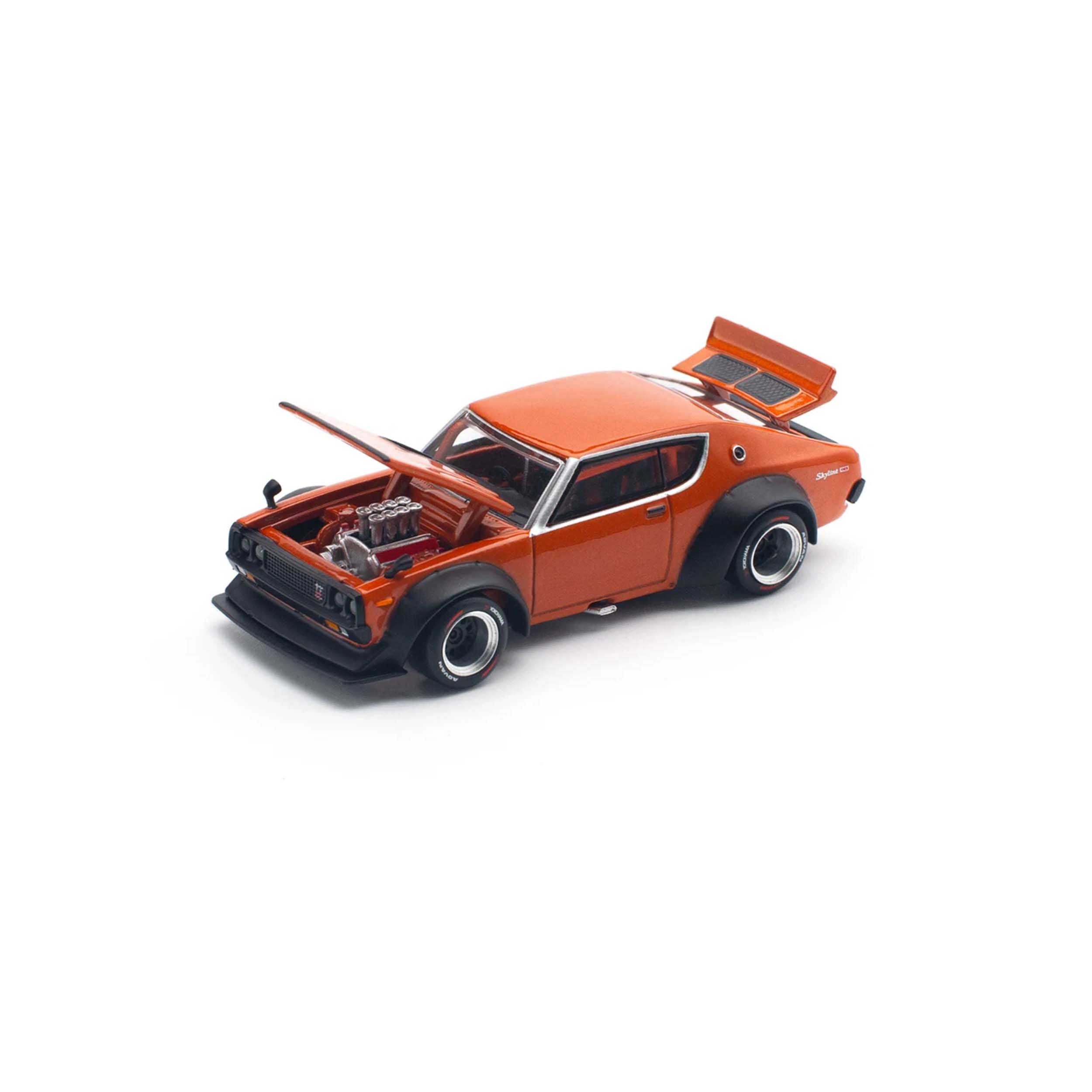 POPRACE PR640173 SKYLINE GT-R V8 DRIFT (KENMERI) ORANGE