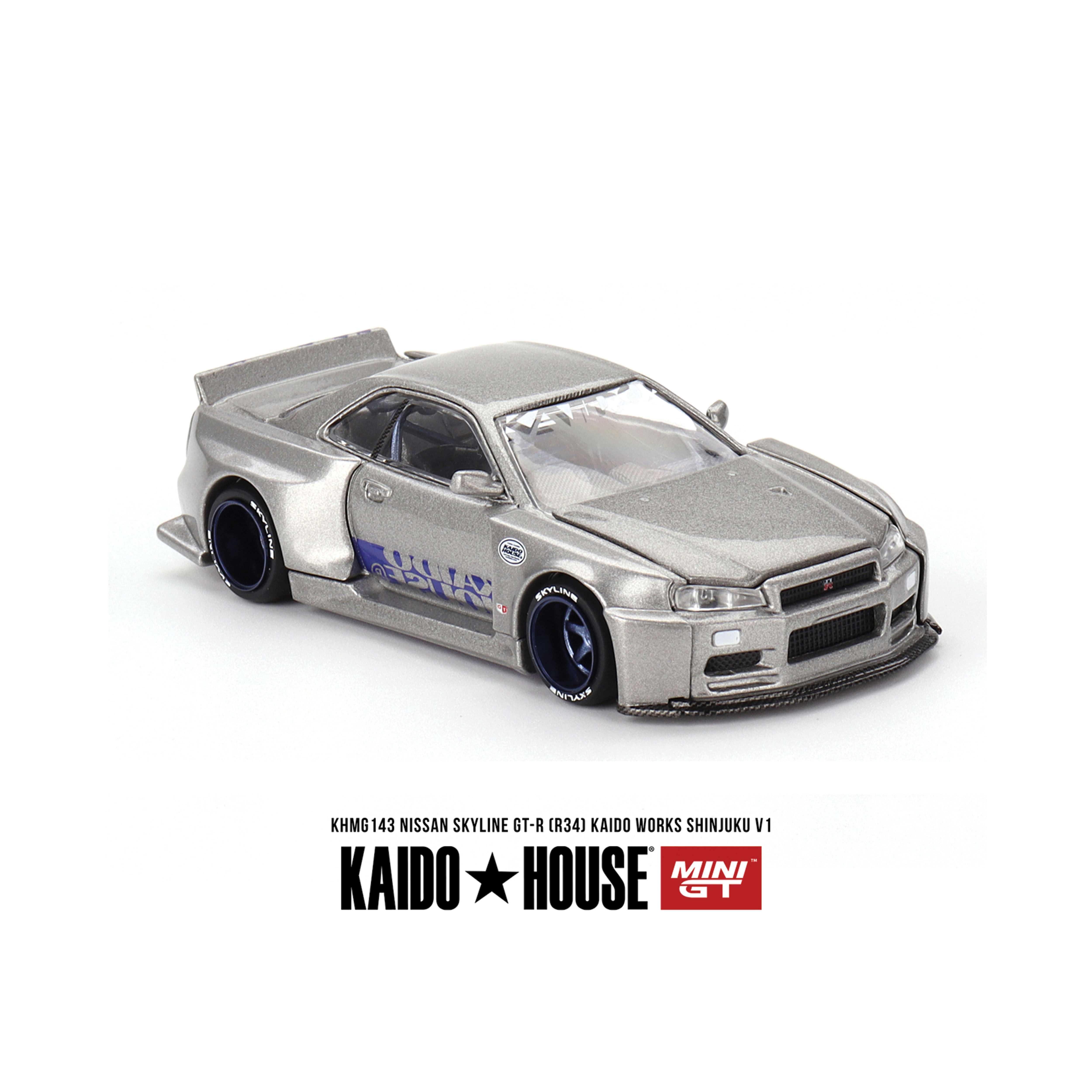 Kaido House KHMG143 NISSAN SKYLINE GT-R (R34) KAIDO WORKS SHINJUKU V1