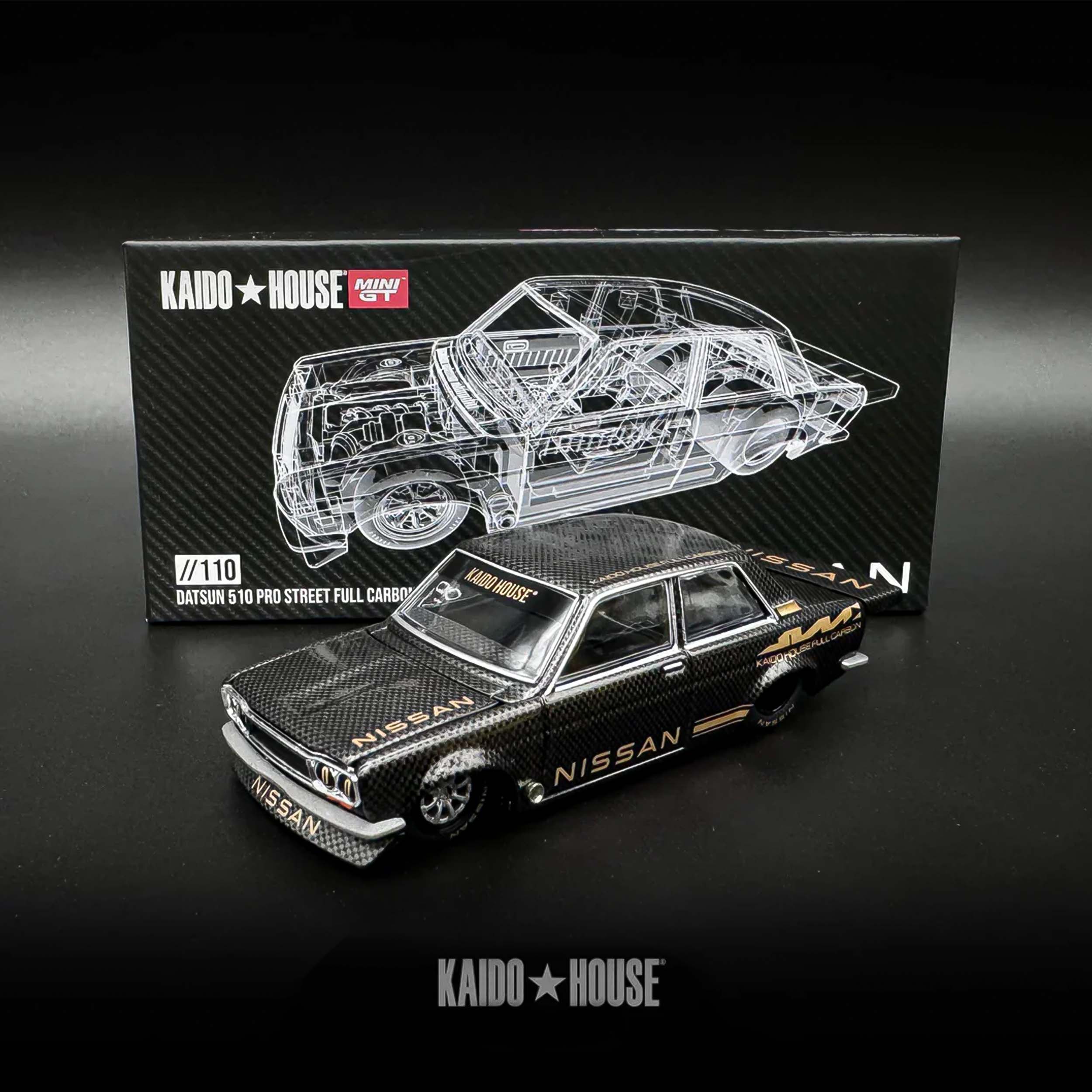 Kaido house KHMG110 Datsun 510 Pro Street full carbon v1