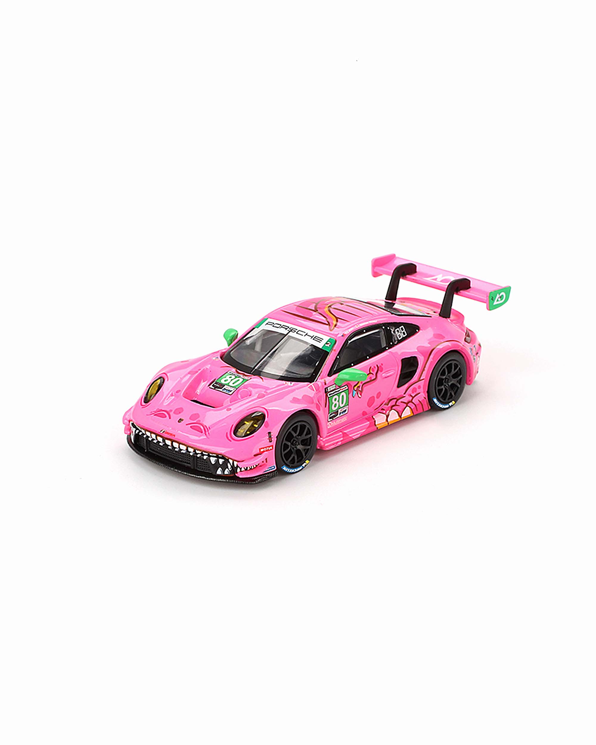Minigt Box Ver MGT00872 Porsche 911 GT3 R #80 AO Racing 2023 IMSA VIRginia Roxy