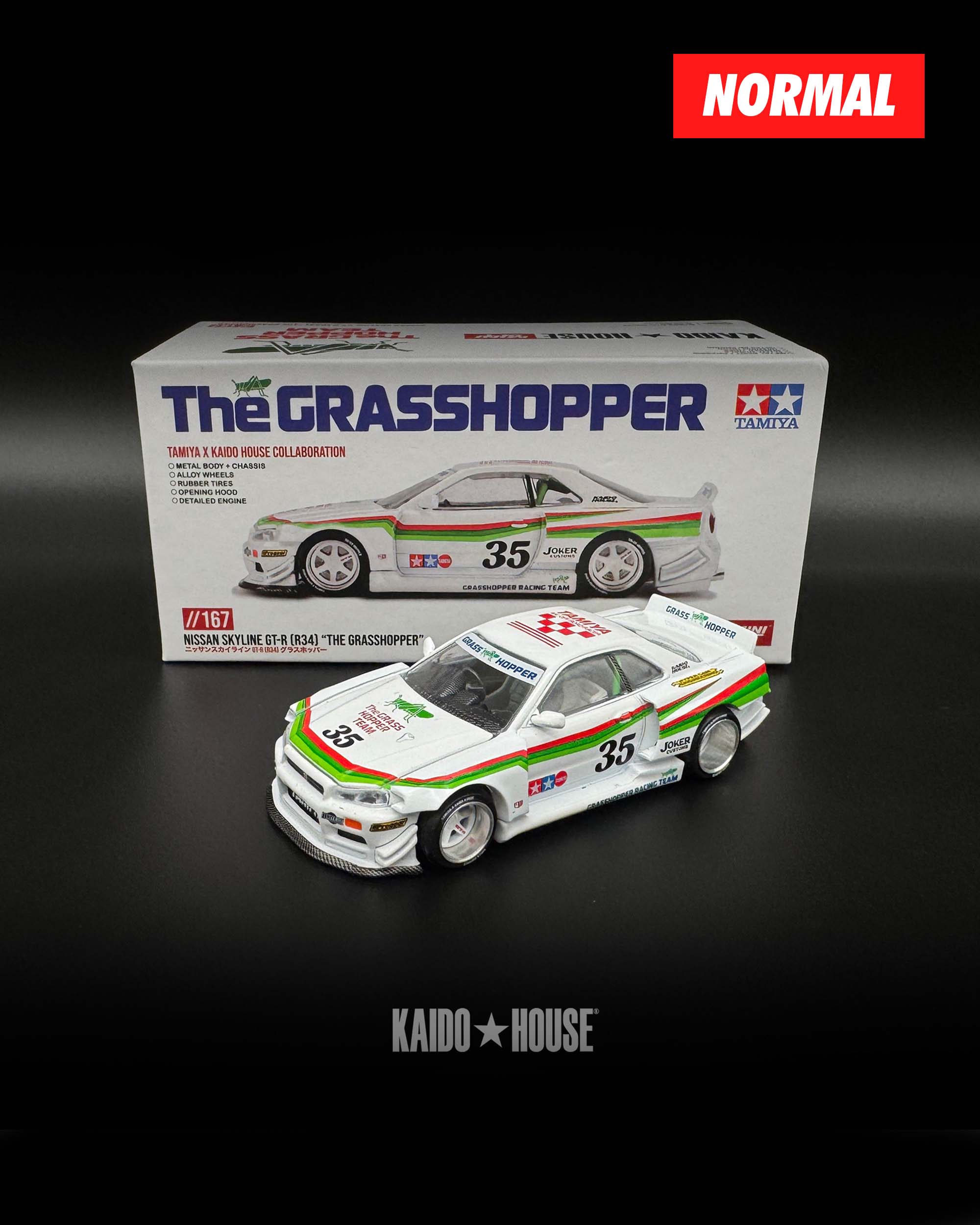 Kaido House KHMG167 Nissan Skyline GT-R (R34) TAMIYA x KAIDO HOUSE 
