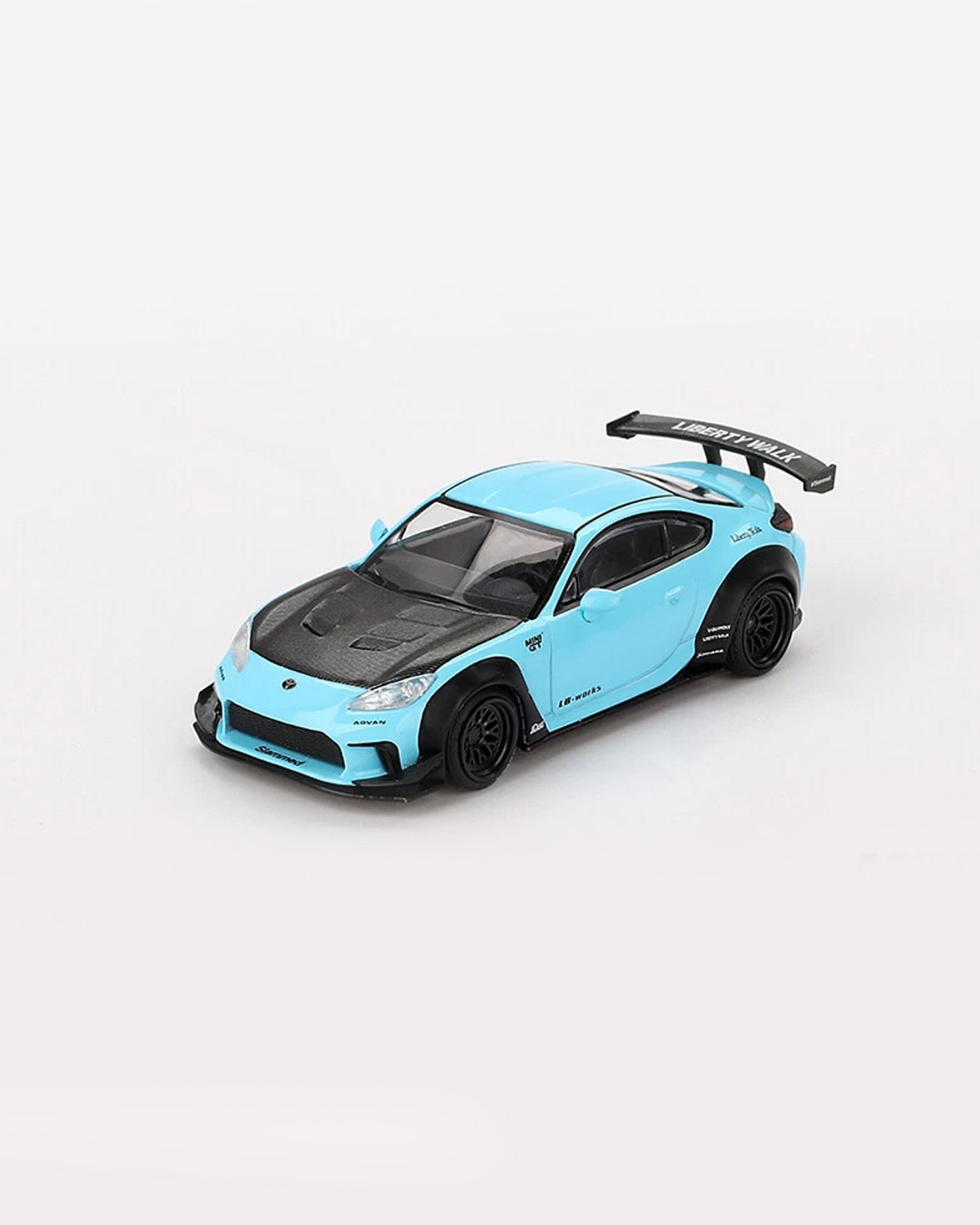 Minigt Card Ver MGT00873 Toyota GR86 LB★Nation Baby Blue