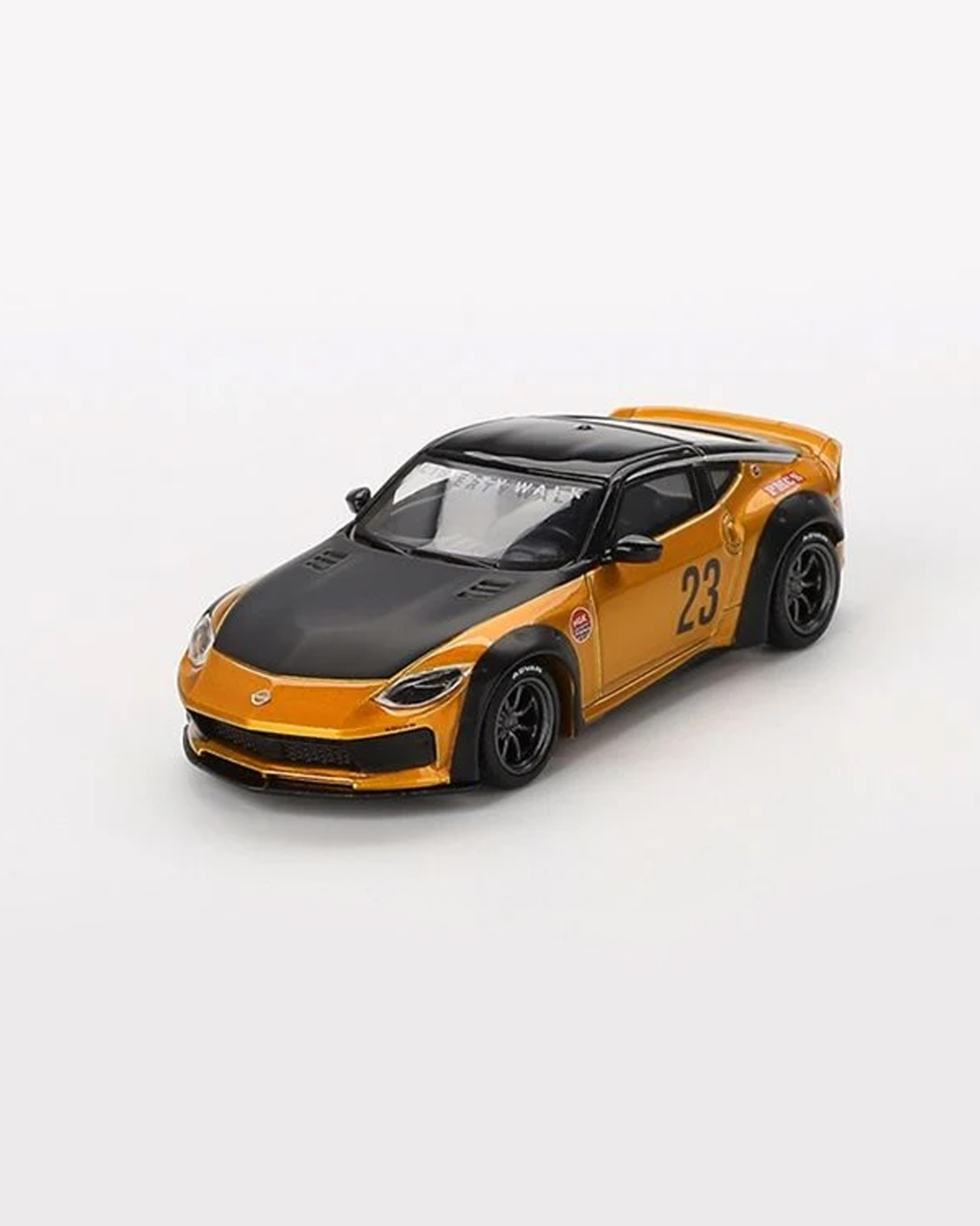 MINI GT Card Version MGT00782 Nissan Z LB★NATION WORKS LB Gold