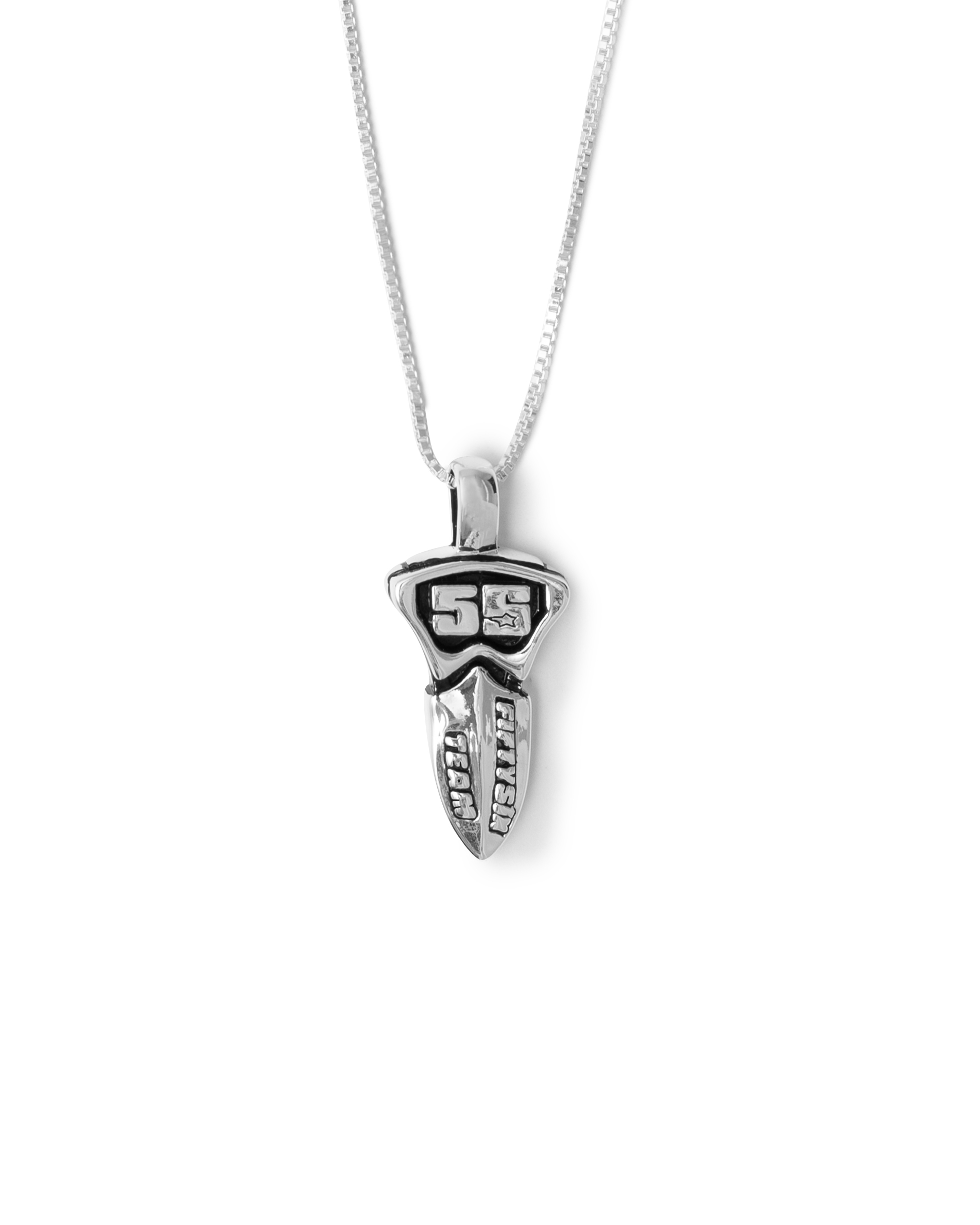 56 Team Sword Necklace - Silver