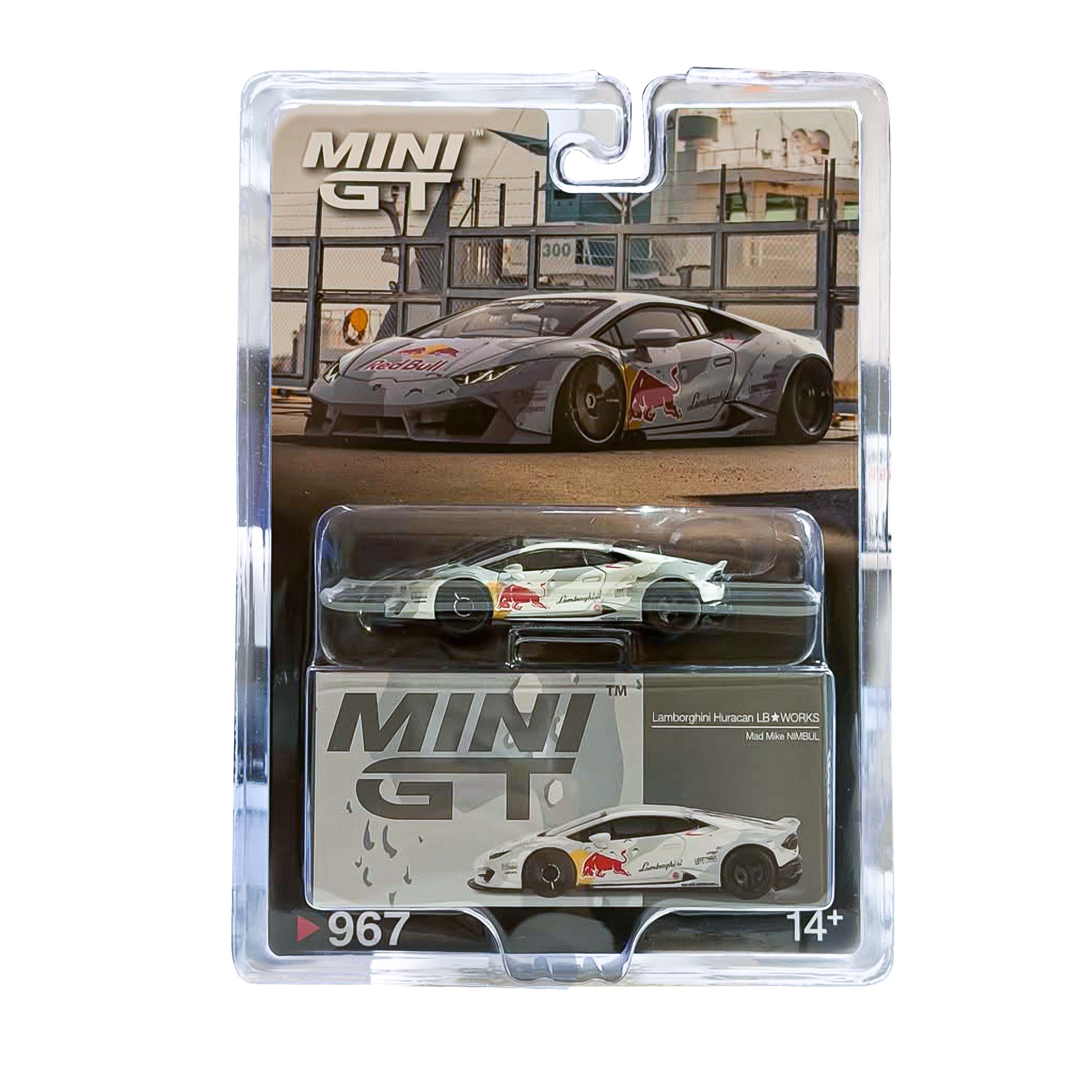 Mini GT Card Version MGT00967 Lamborghini Huracan LB★WORKS ver. 2 Mad Mike NIMBUL