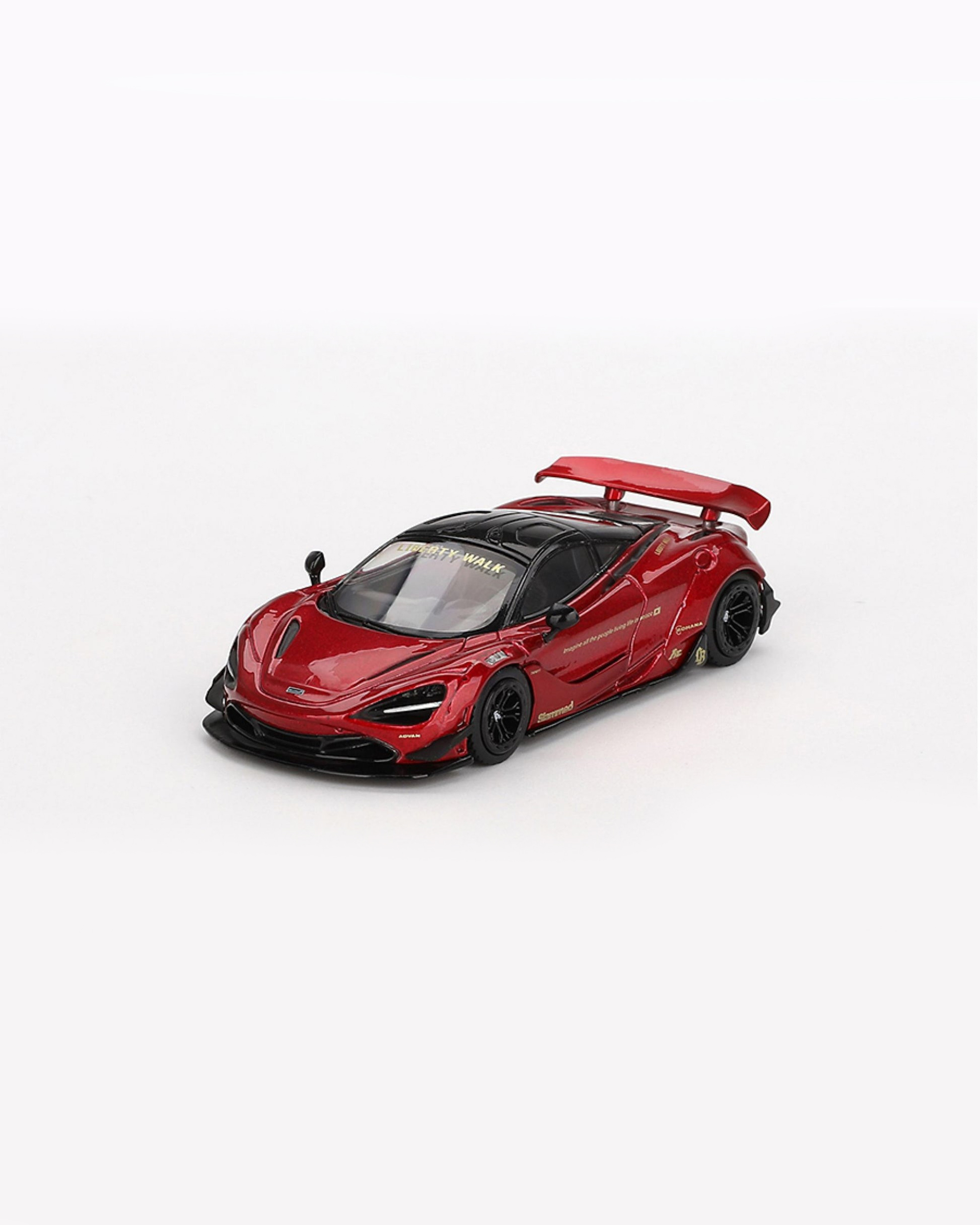 Mini GT Box Version MGT00828 McLaren 720S LB★Works Gem Red