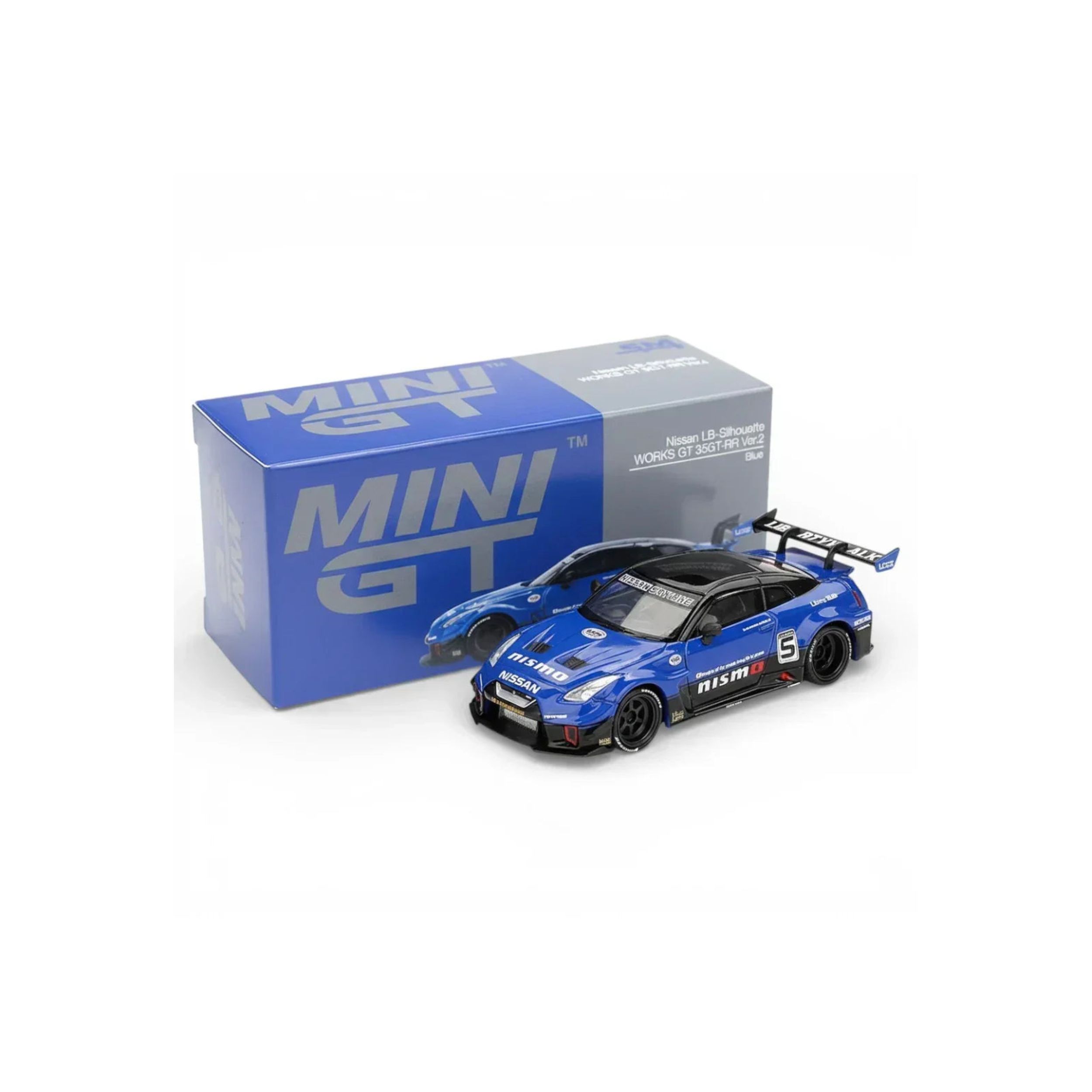 Mini GT Box Version MGT01124 LB-Silhouette WORKS GT NISSAN 35GT-RR