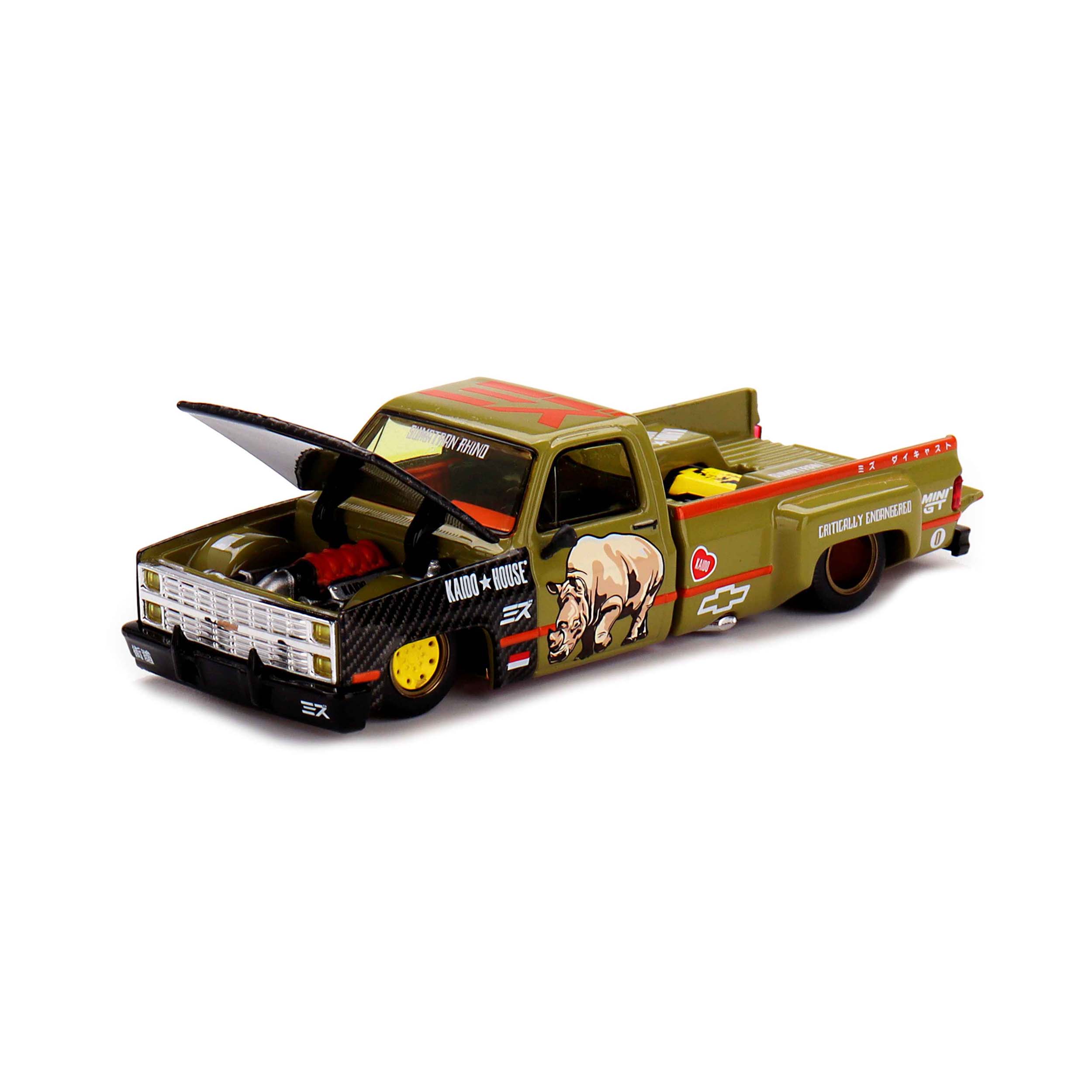 Kaido House KHMG153 Chevrolet Silverado “Sumatran Rhino” KAIDO x MIZU Diecast