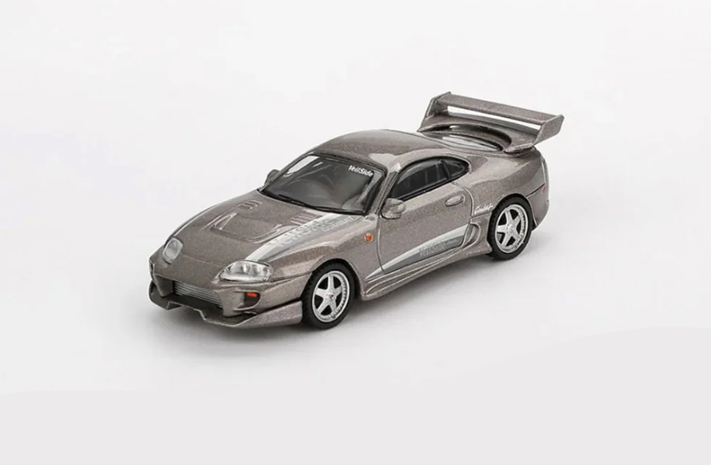 Mini GT Box Version MGT00978 Toyota Supra VeilSide Combat V-II Combat Grey