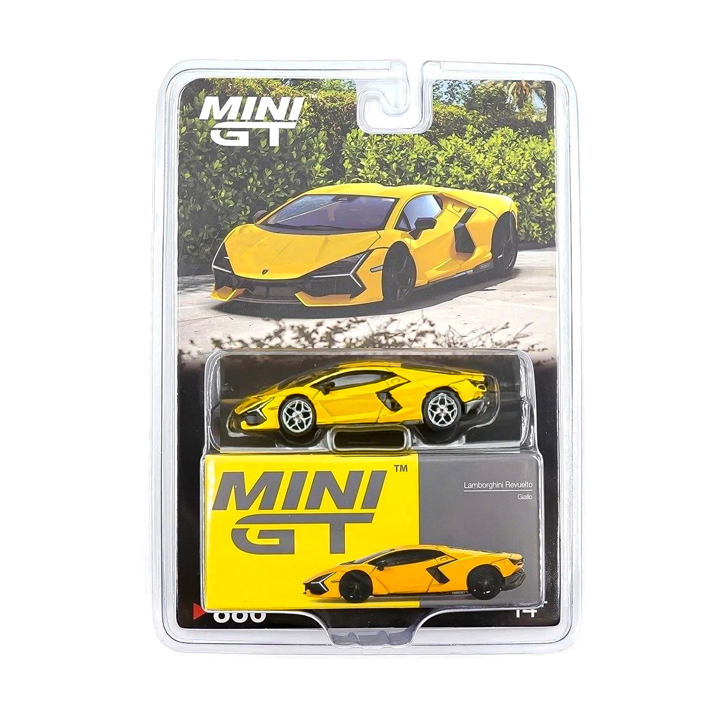 Minigt Card Version MGT00886 Lamborghini Revuelto Giallo