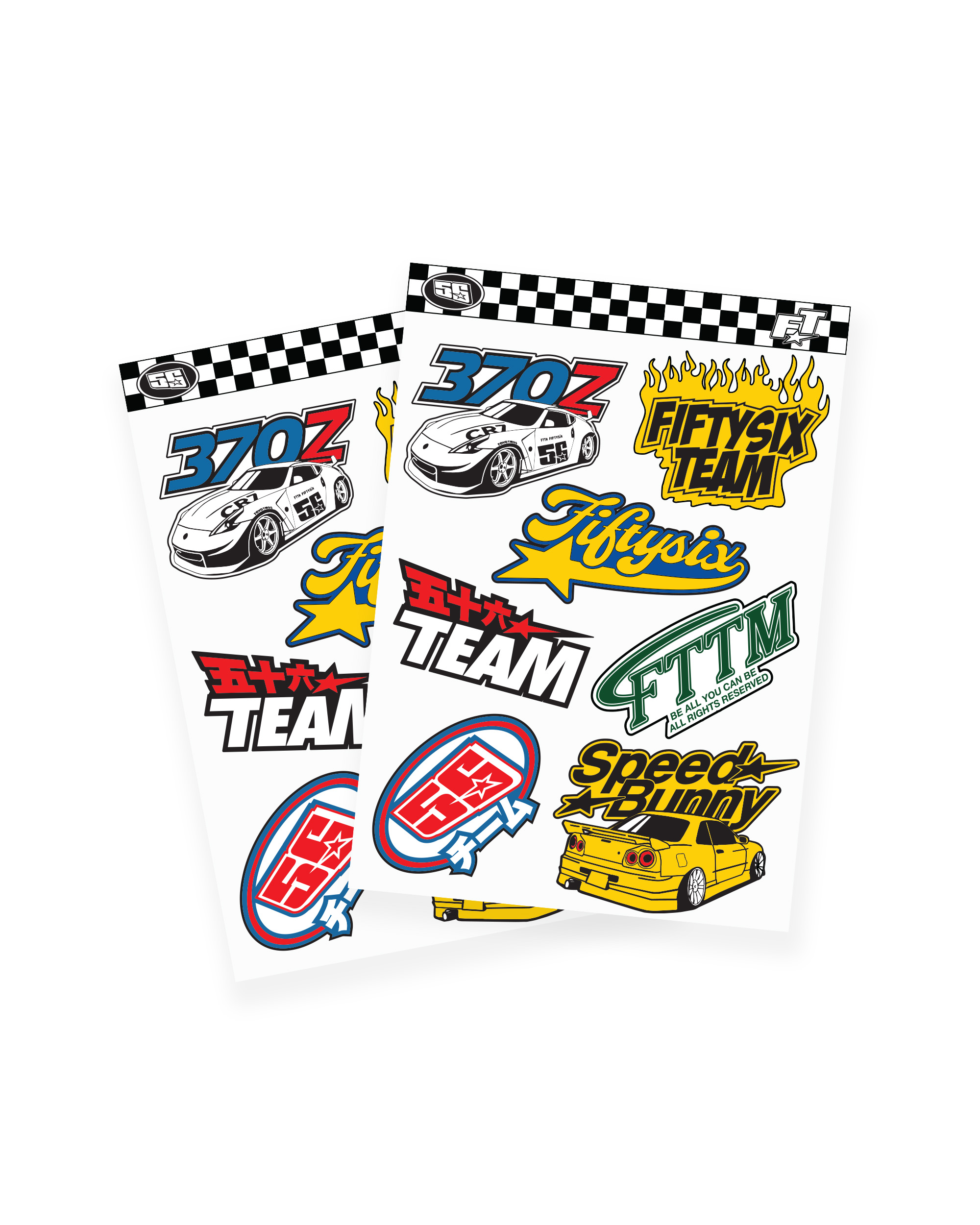 56 Team Sticker 370Z