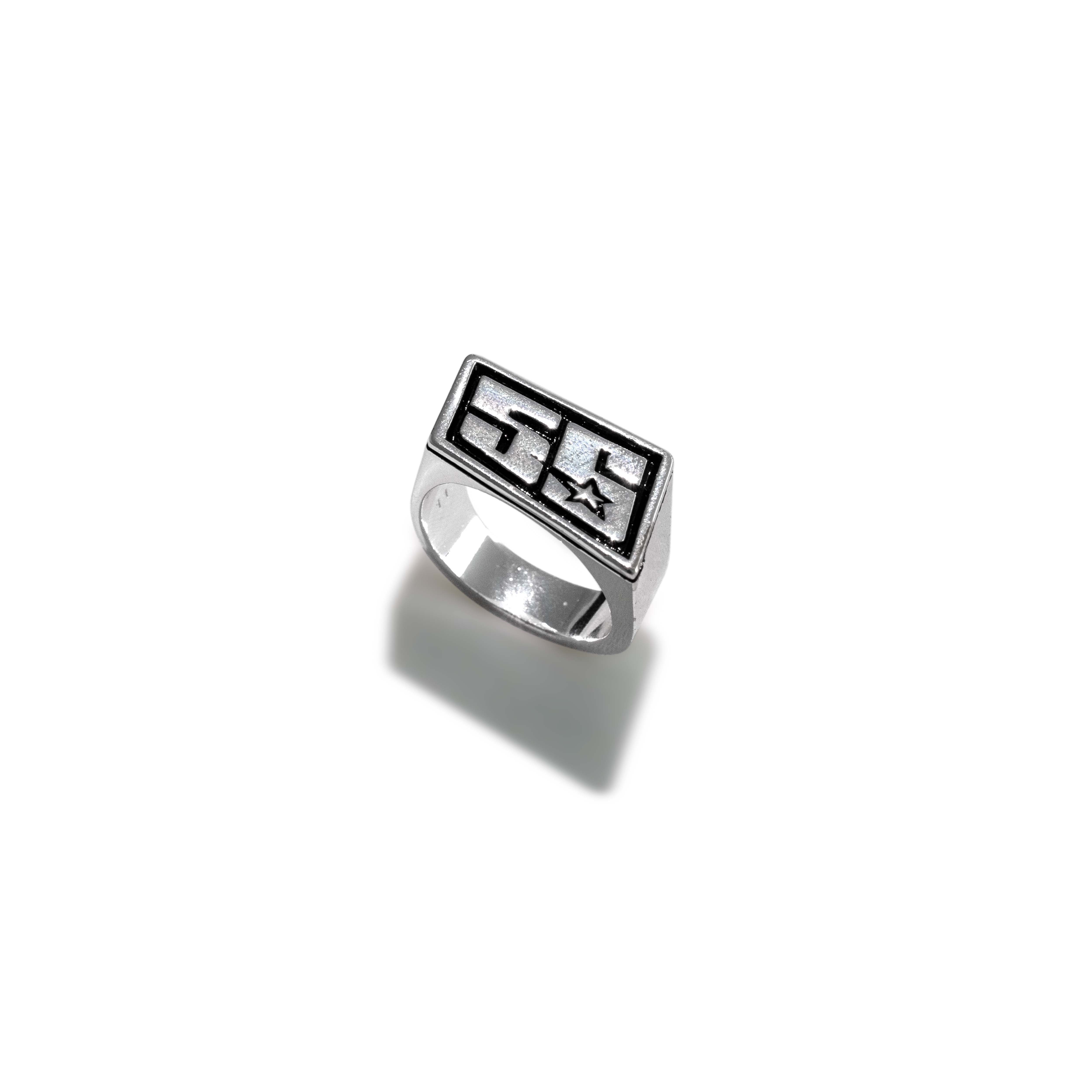 56 Team Logo Ring - Silver