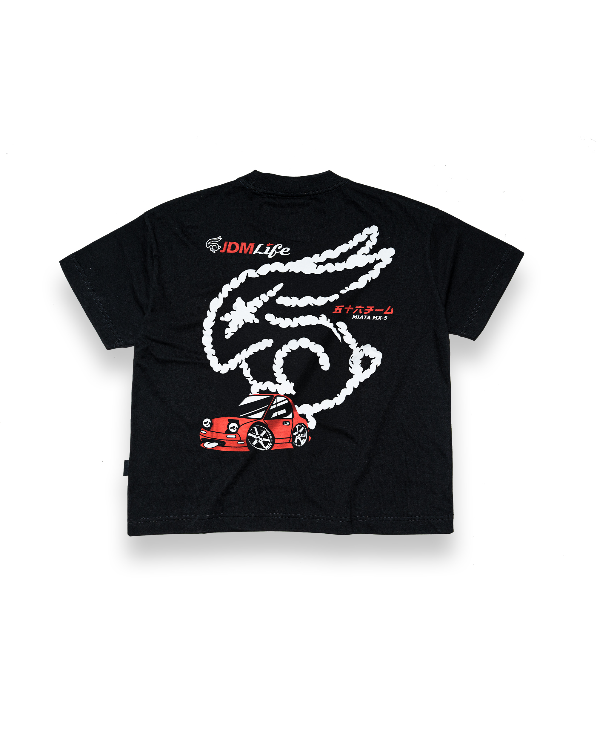 Áo Thun 56 Miata Chibi Tee - Black