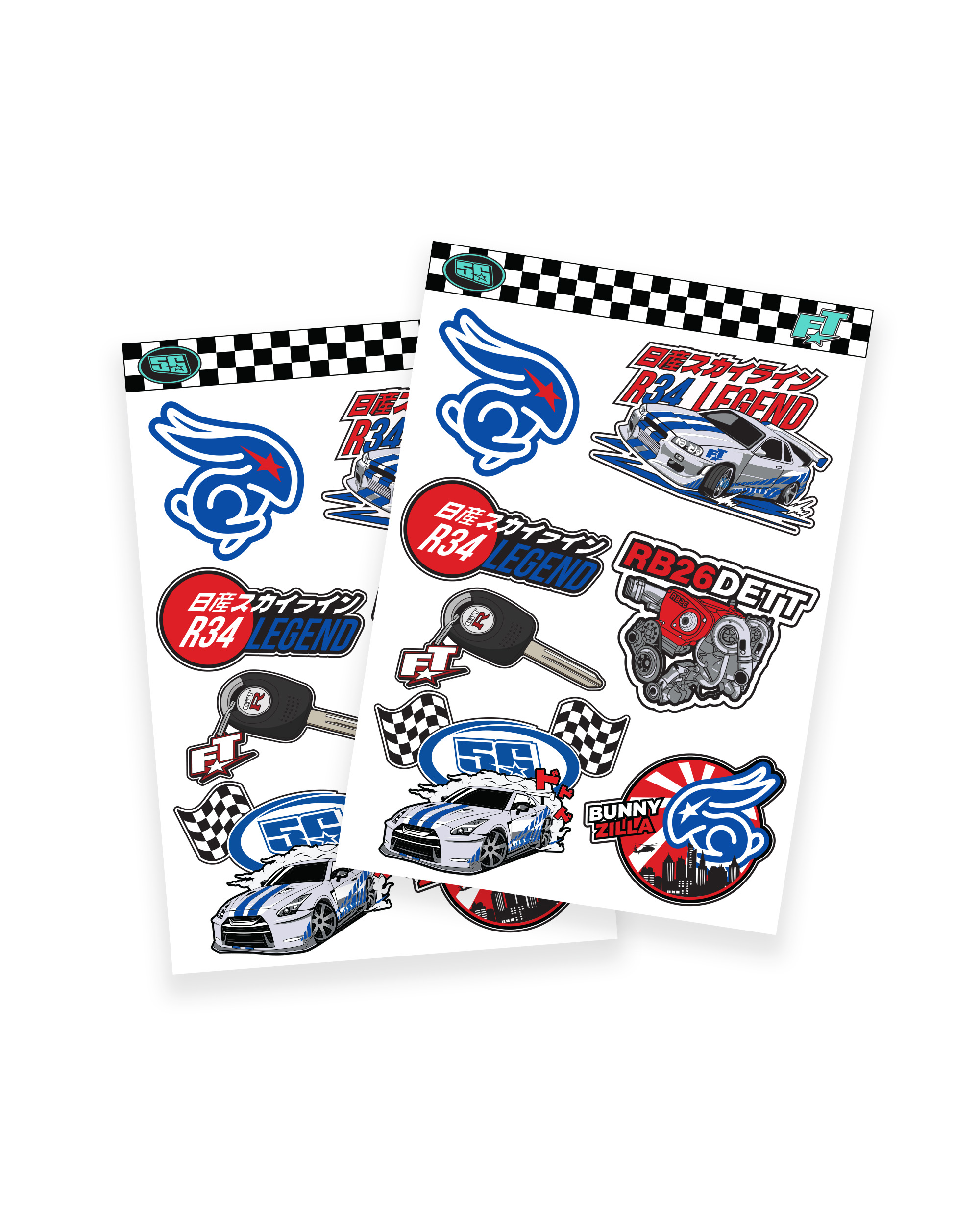 Sticker RB26Dett