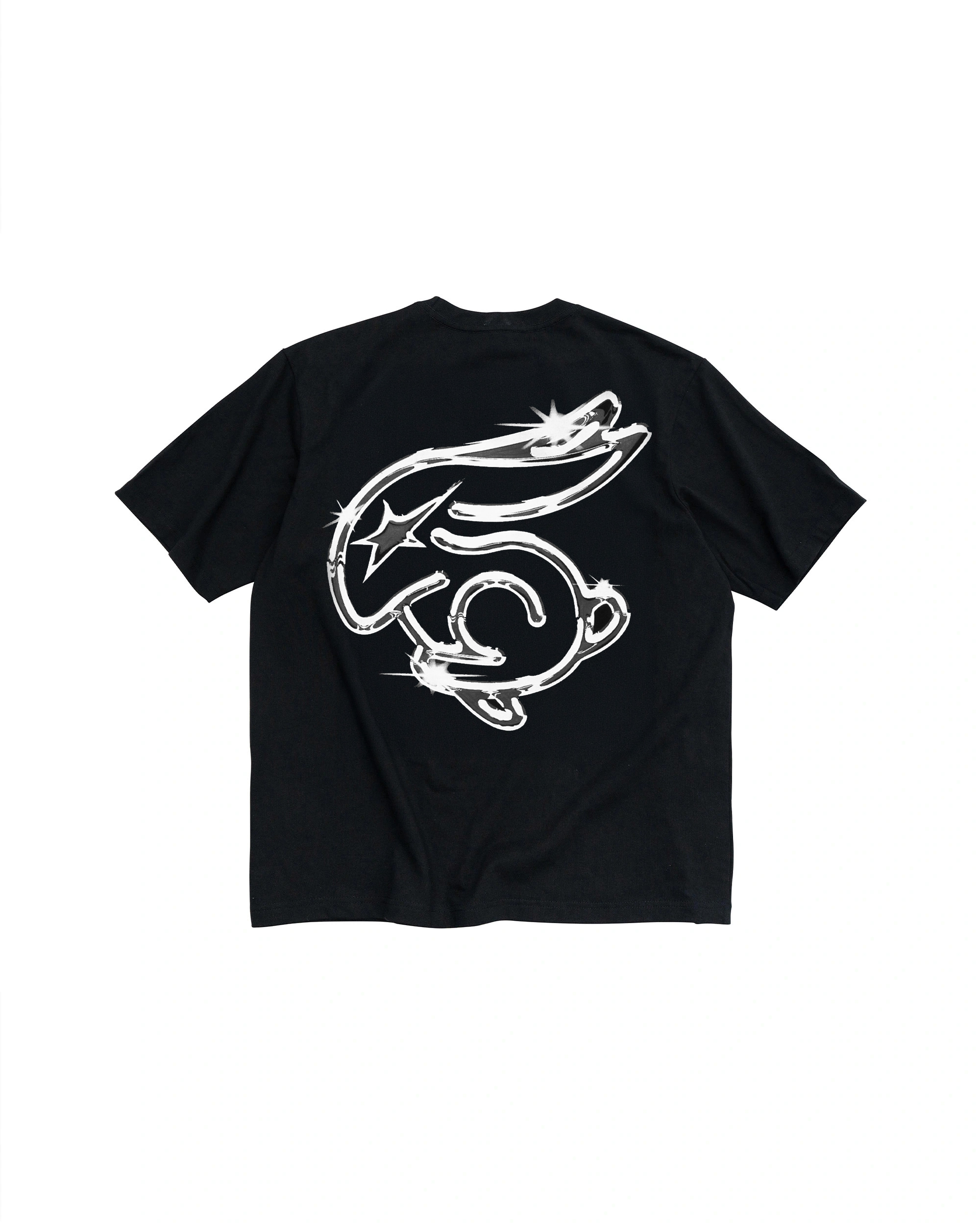 Áo Thun Regular Speed Bunny Chrome Tee - Black