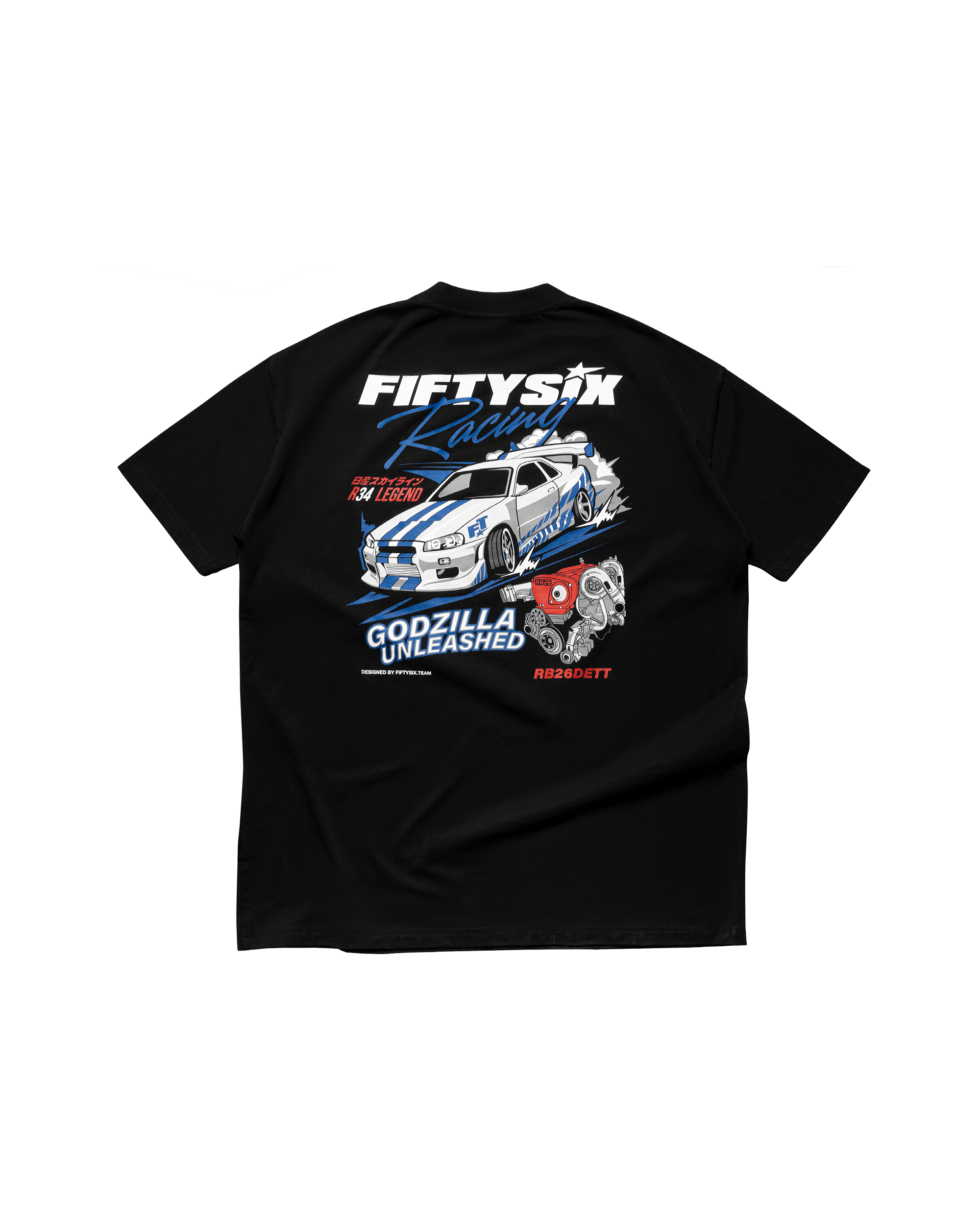 R34 Legend Tee - Black