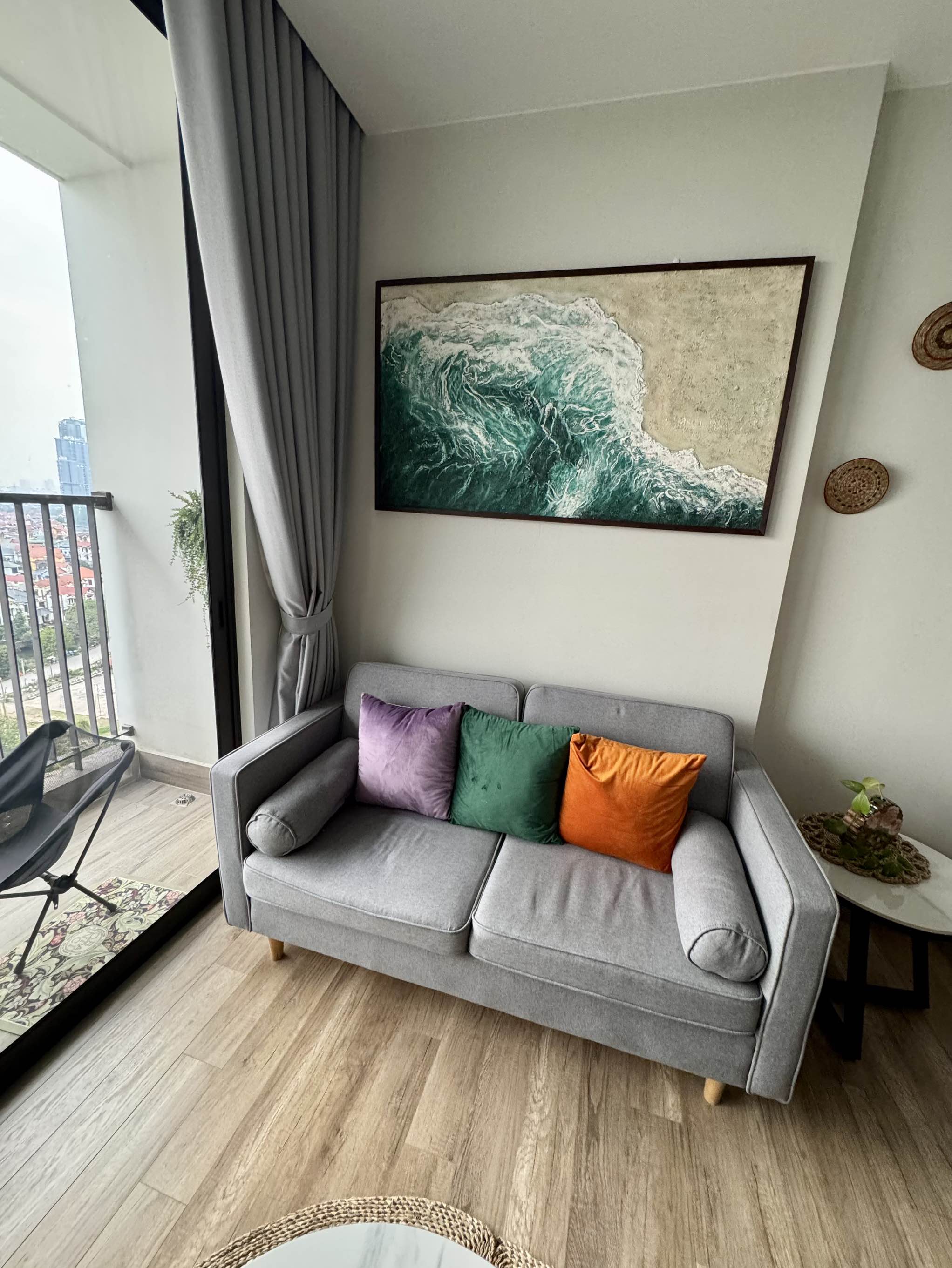 Căn hộ 2 phòng ngủ (có bồn tắm) với tầm nhìn vào làng quê Việt Nam (1012a Onsen Swanlake R1)