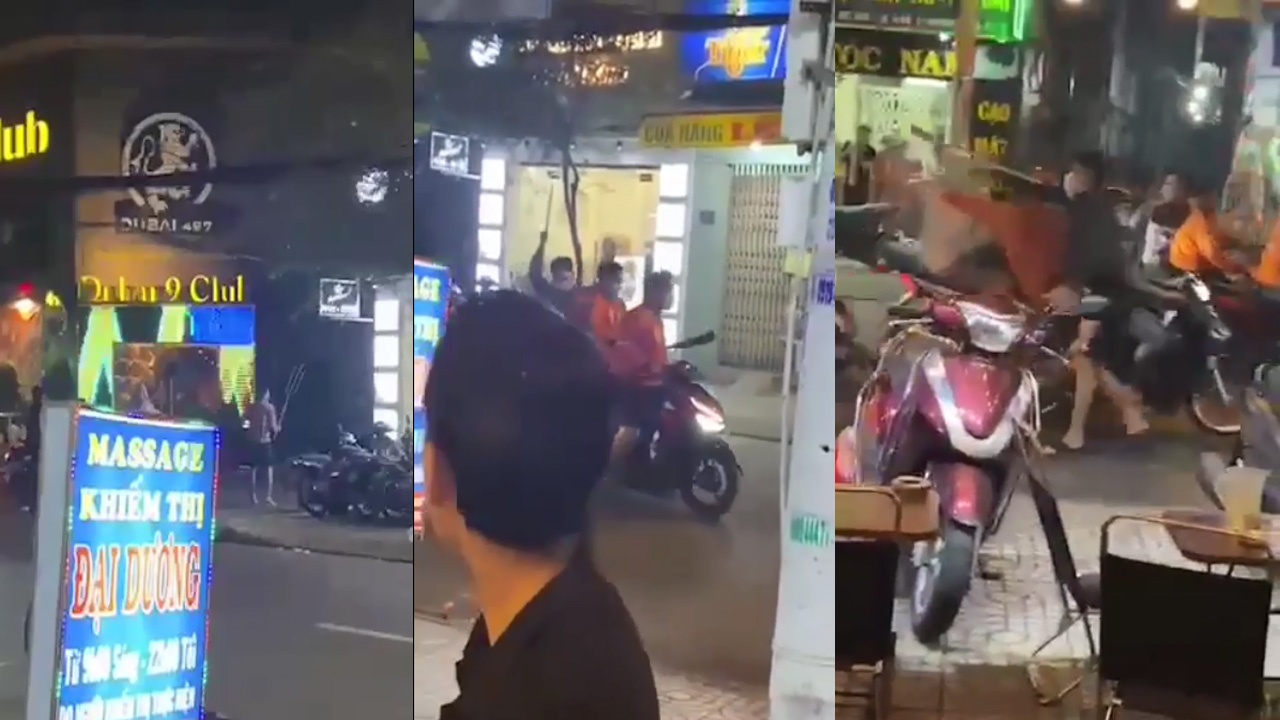 TP.HCM: Giật đồ cúng cô hồn, đánh nhau trước quán bar