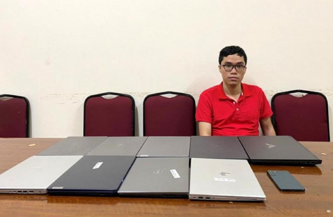 Gã thanh niên gây ra 9 vụ trộm cắp tại siêu thị điện máy