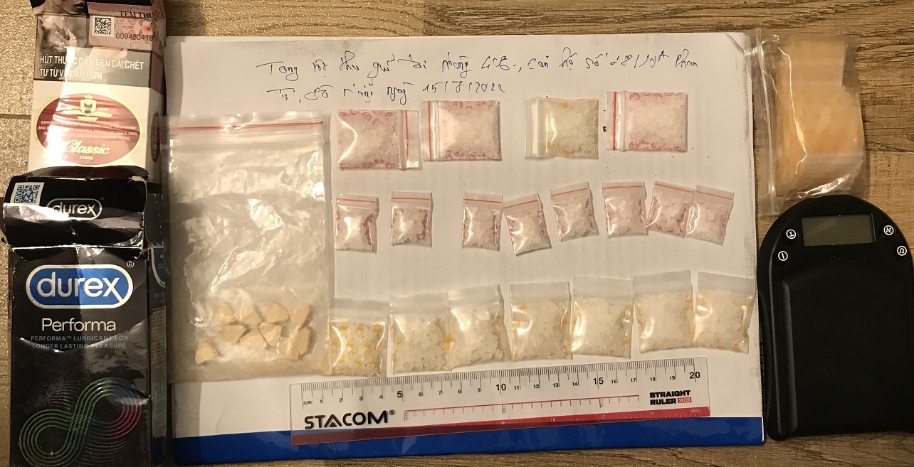 Đà Nẵng: Phá đường dây ma túy khép kín, giấu ma túy trong hộp bao cao su