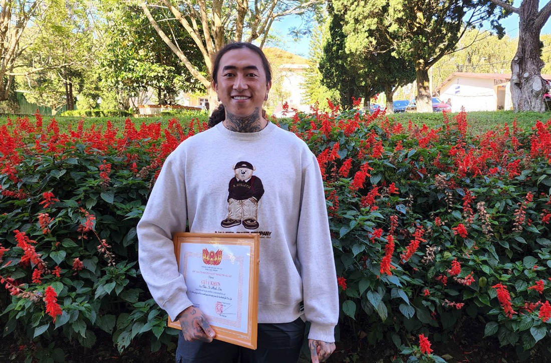 'Thanh niên lượm rác đẹp trai nhất Đà Lạt'