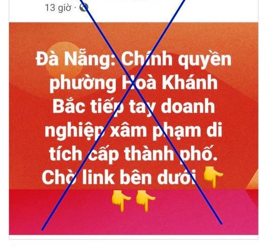 Đà Nẵng: Phạt quản trị fanpage đăng thông tin không đúng sự thật về chính quyền