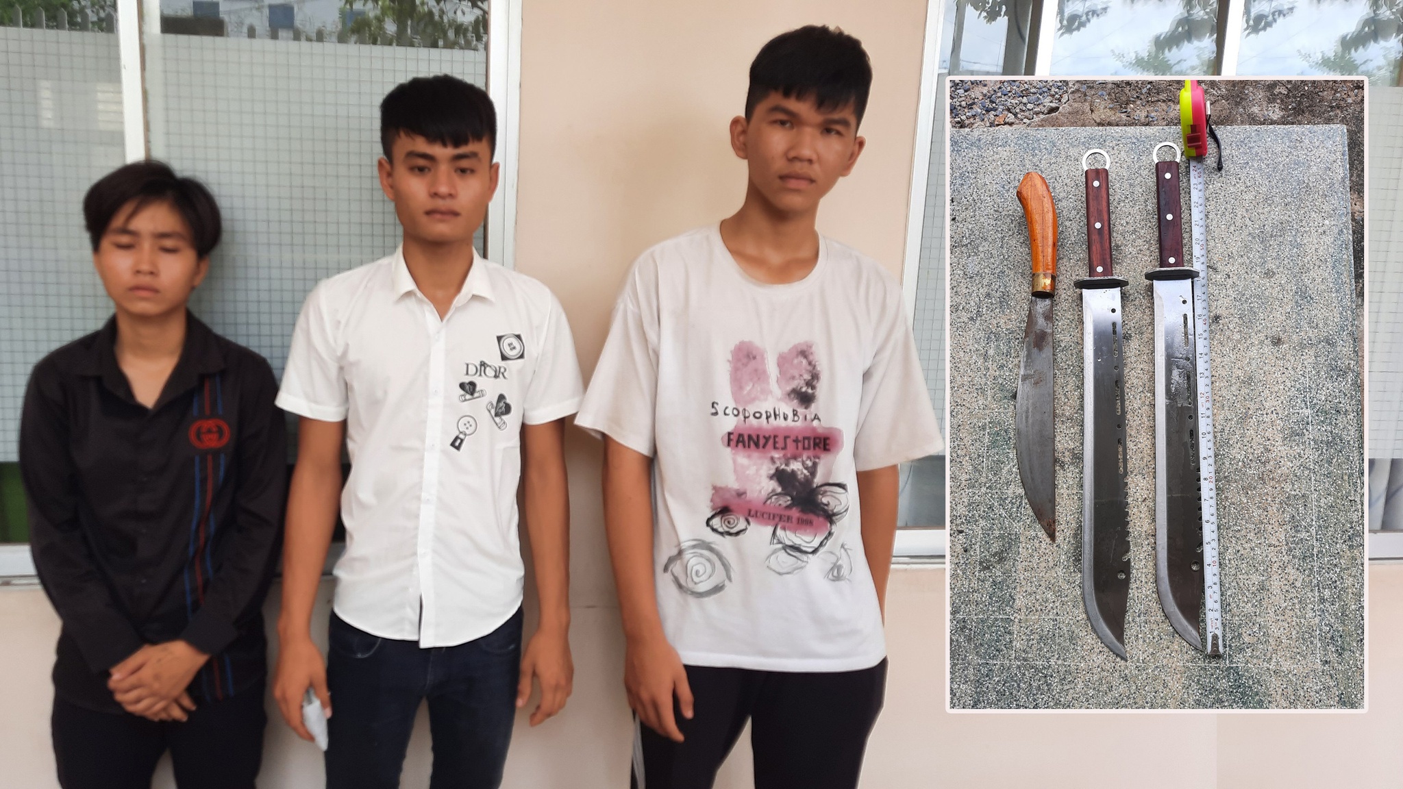 Tây Ninh: Bắt 3 thanh niên chém trọng thương người đi đường