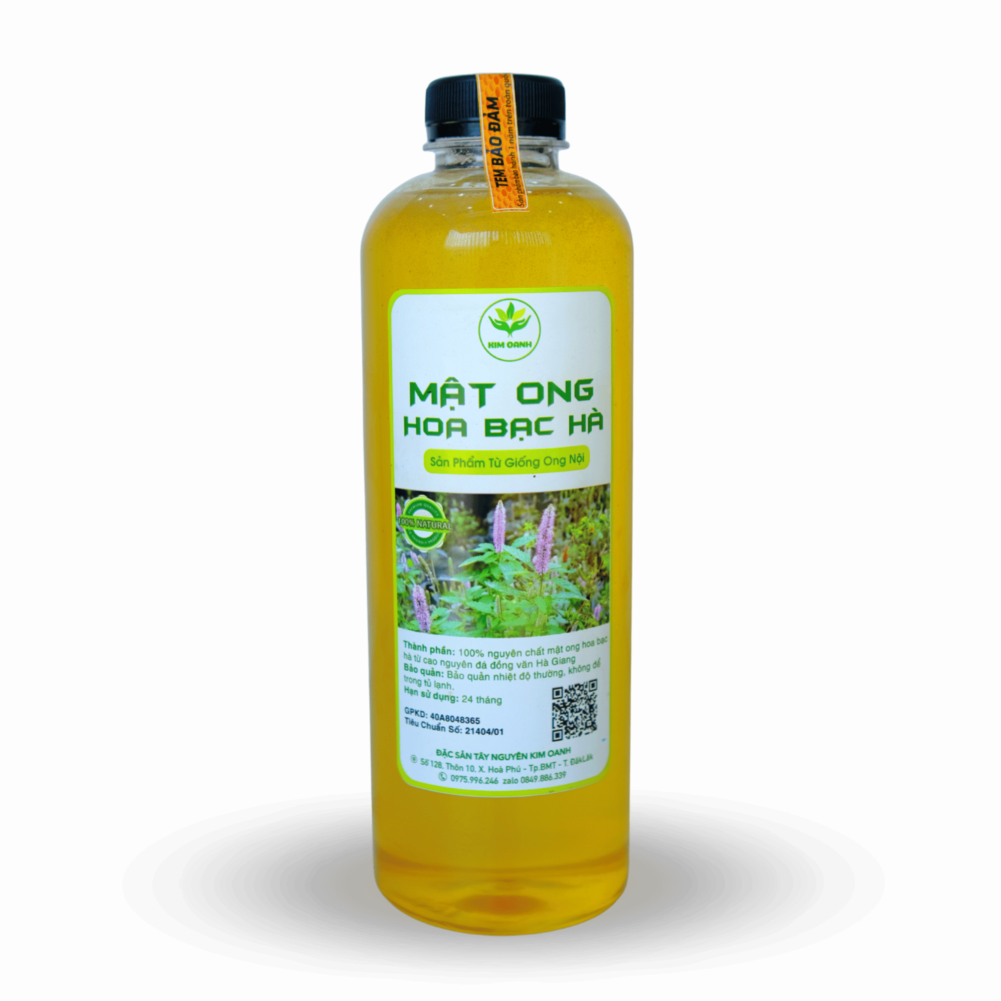 Mật Ong Hoa Bạc Hà