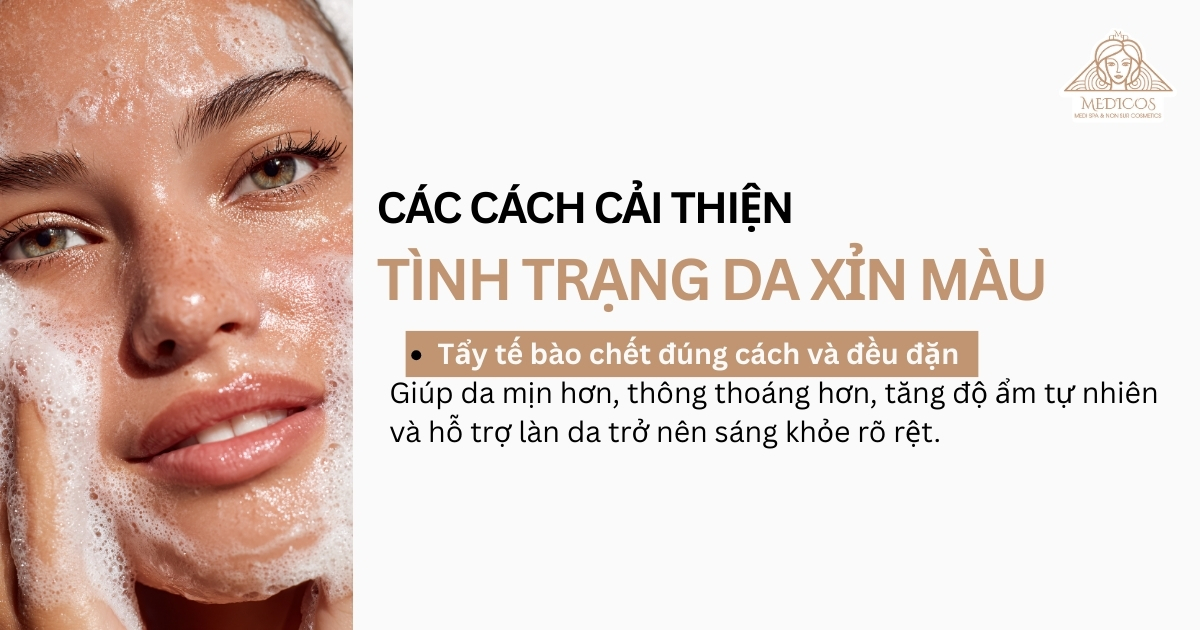 Các cách cải thiện da xỉn màu bằng skincare