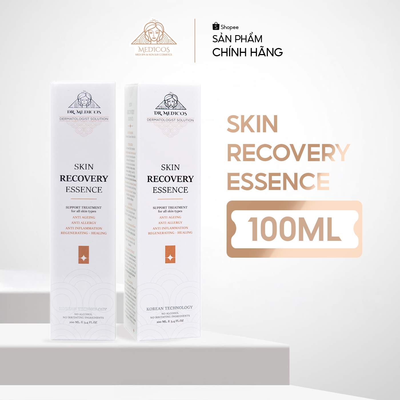 Xịt Khoáng Stresszero & Calnomix – Dưỡng Ẩm Sâu, Làm Dịu Da, Hỗ Trợ Trị Mụn | Dr.Medicos Hàn Quốc