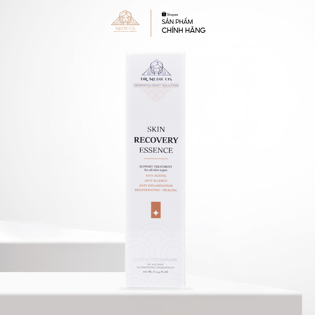 Xịt Khoáng Stresszero & Calnomix – Dưỡng Ẩm Sâu, Làm Dịu Da, Hỗ Trợ Trị Mụn | Dr.Medicos Hàn Quốc