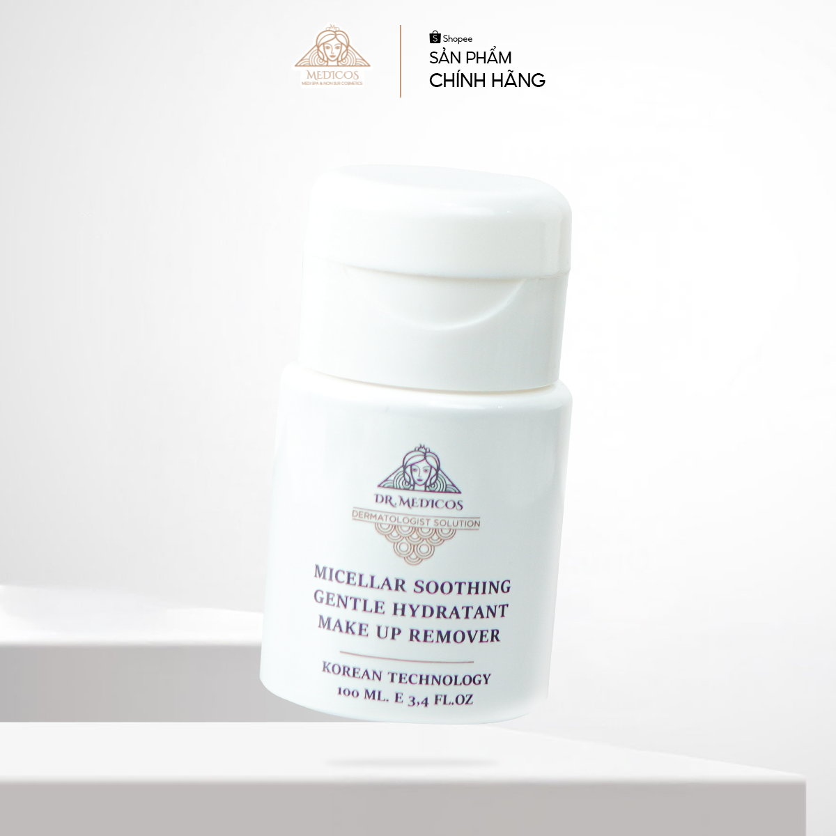 Nước Tẩy Trang Sinh Học Dr.Medicos – Làm Sạch Sâu, Dưỡng Ẩm, Dịu Da Nhạy Cảm