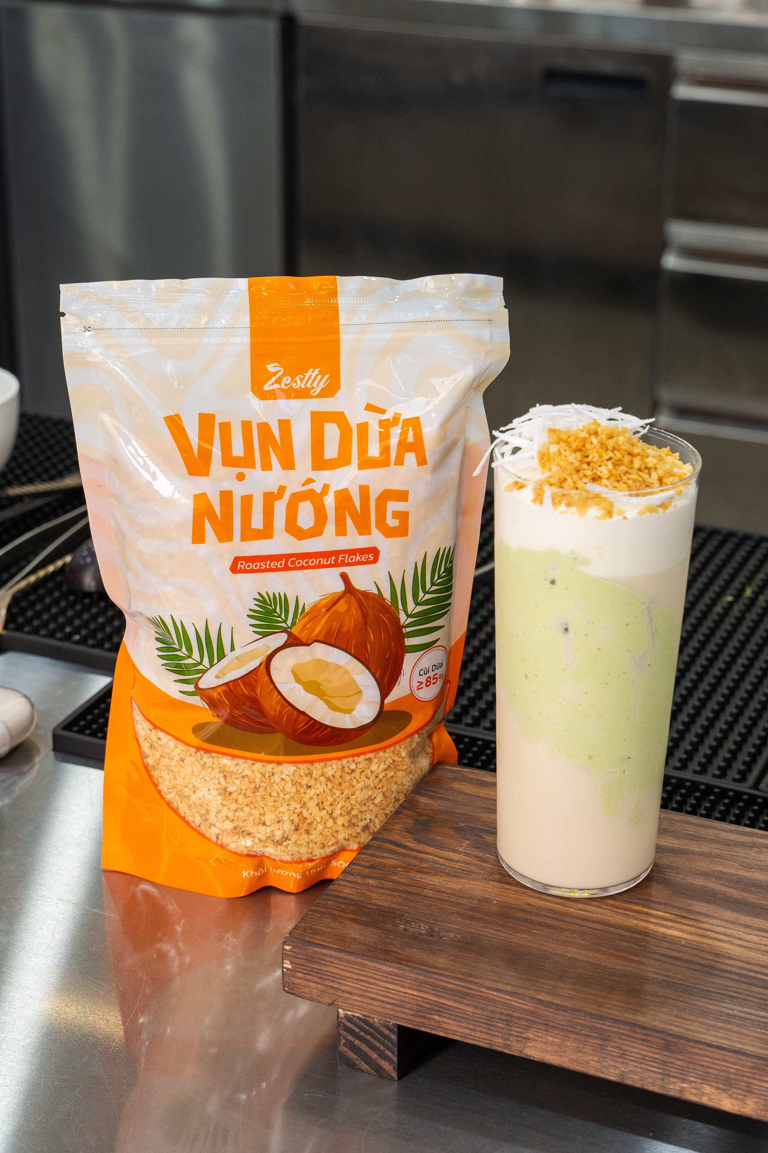 Vụn Dừa Nướng Zestty