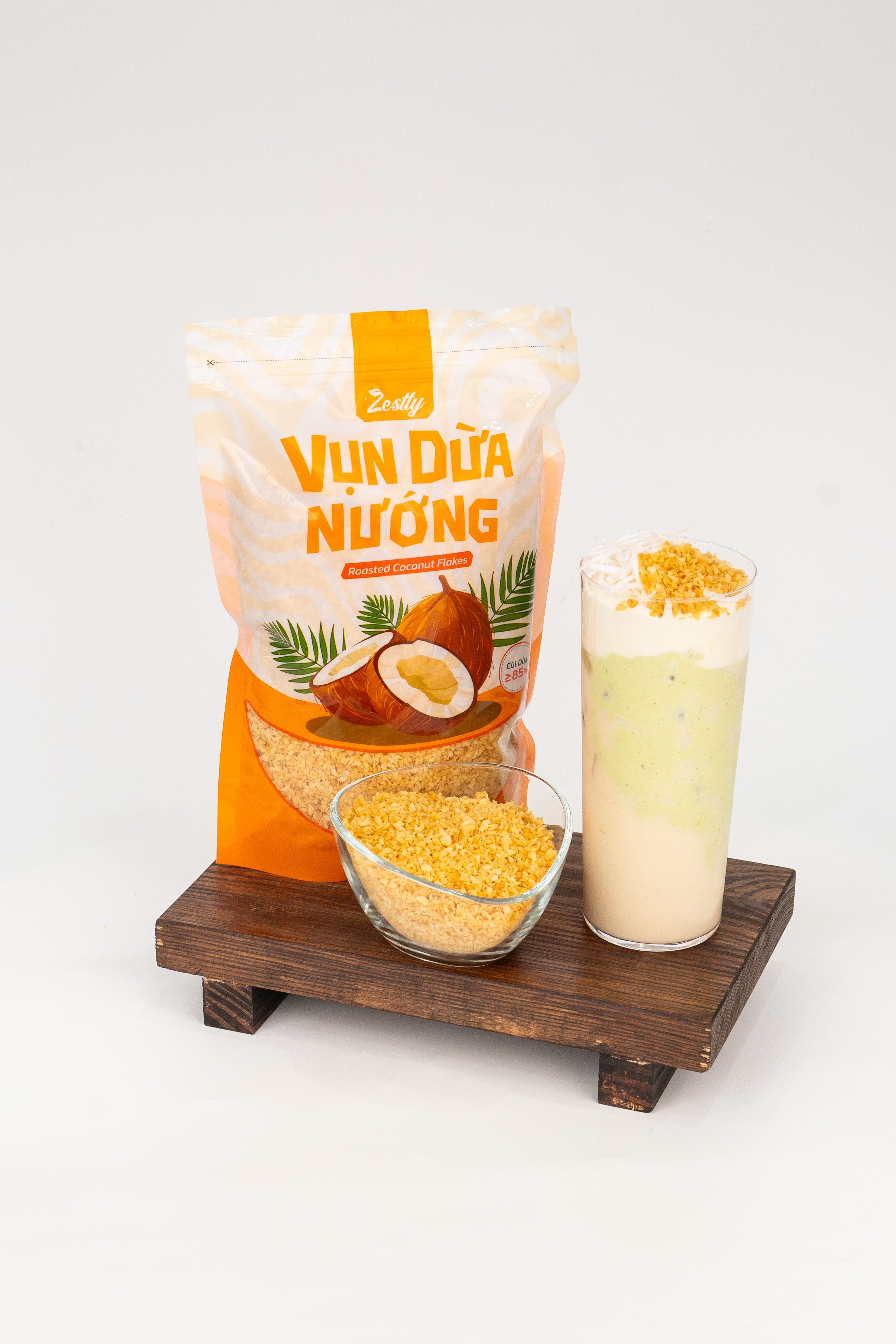 Vụn Dừa Nướng Zestty