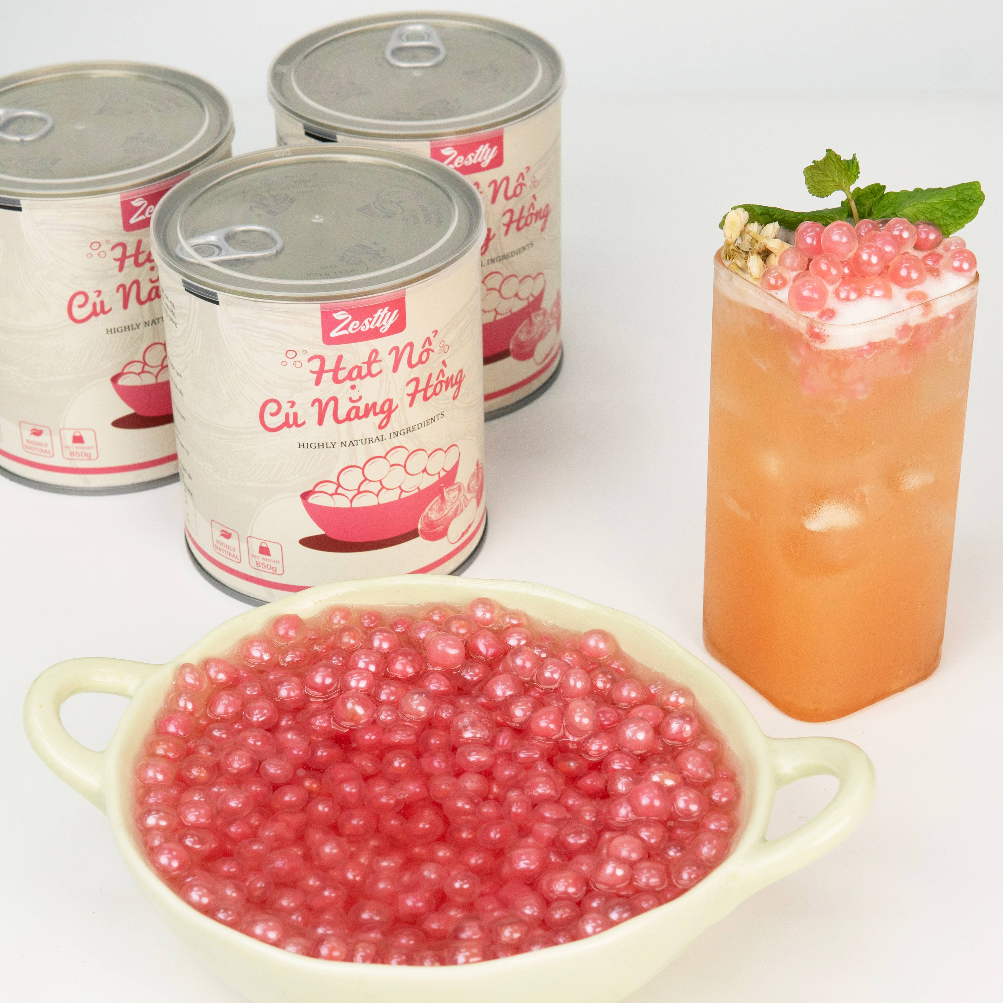 Hạt Nổ Củ Năng Hồng Zestty