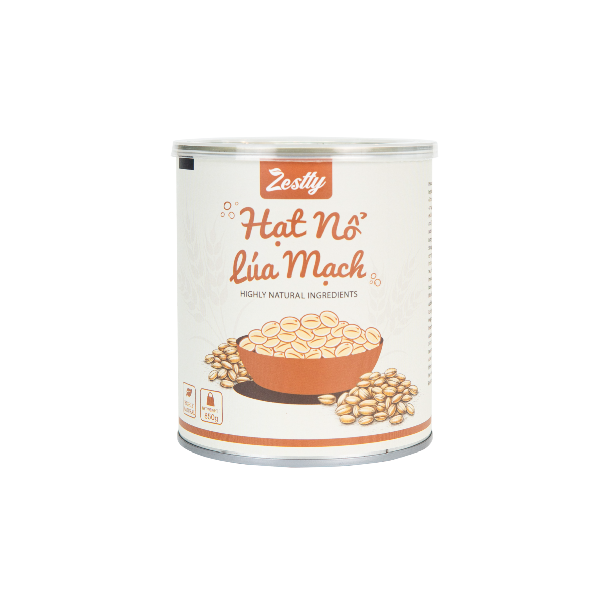 Hạt Nổ Lúa Mạch Zestty