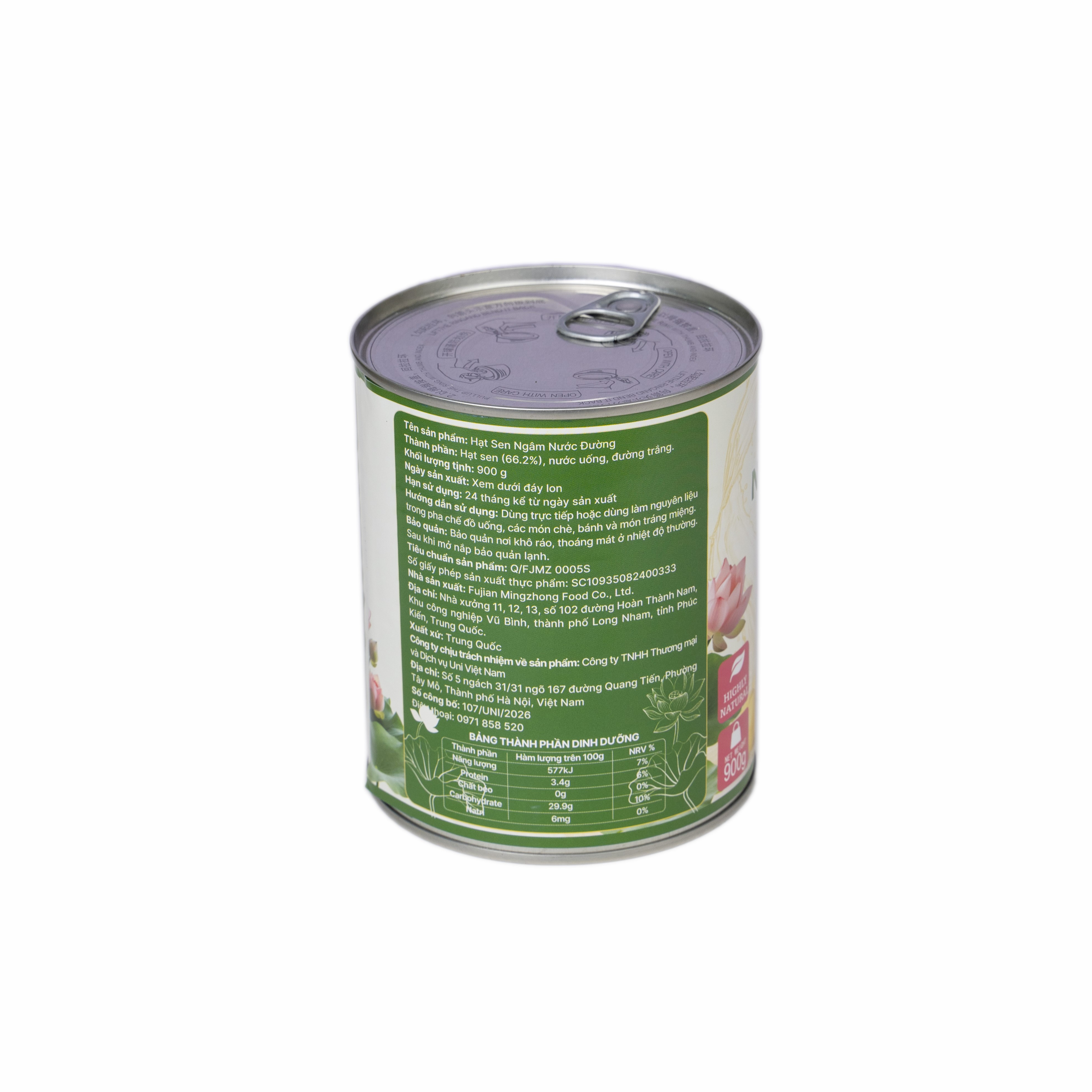 Hạt Sen Nước Đường Zestty