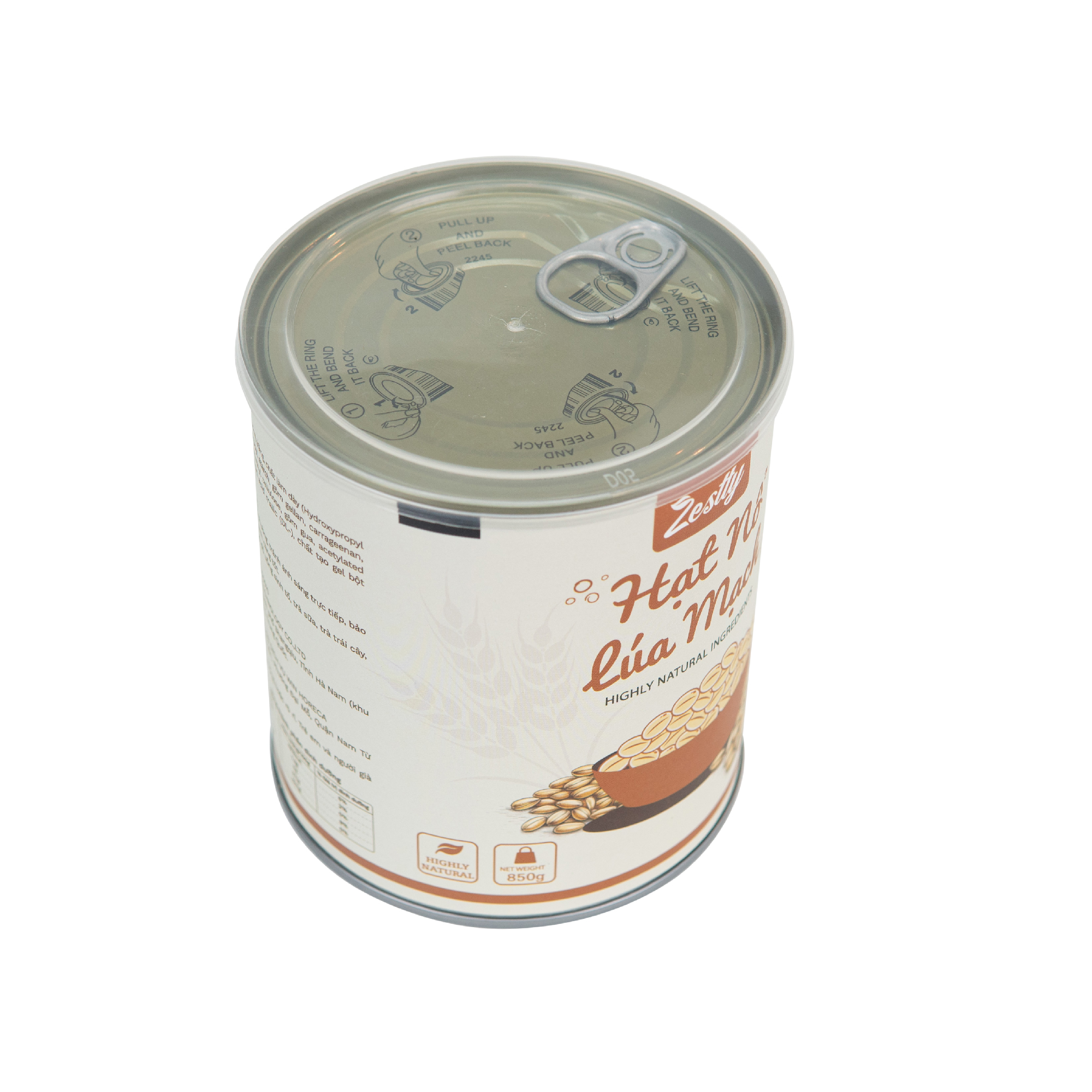 Hạt Nổ Lúa Mạch Zestty