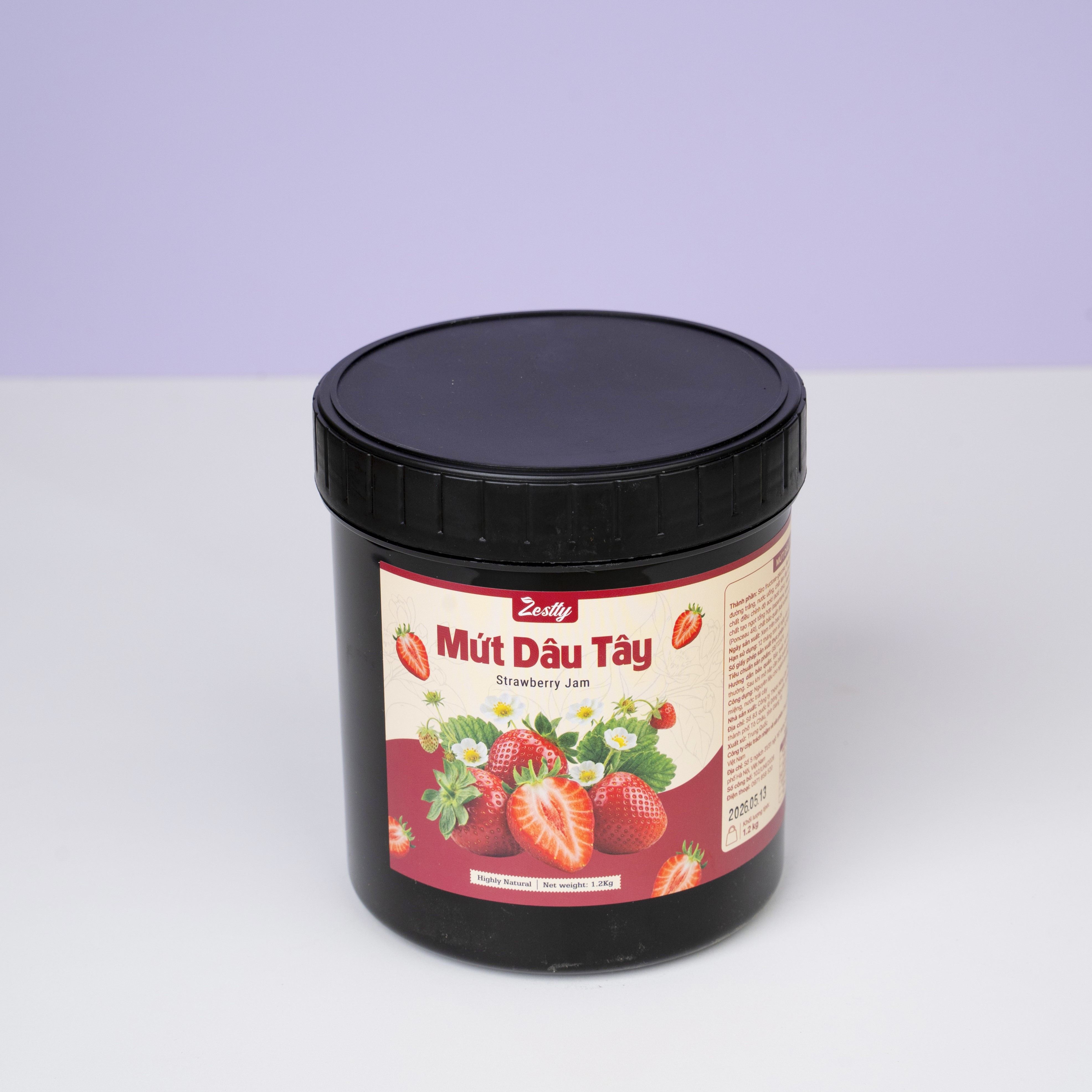 Mứt Dâu Tây Zestty