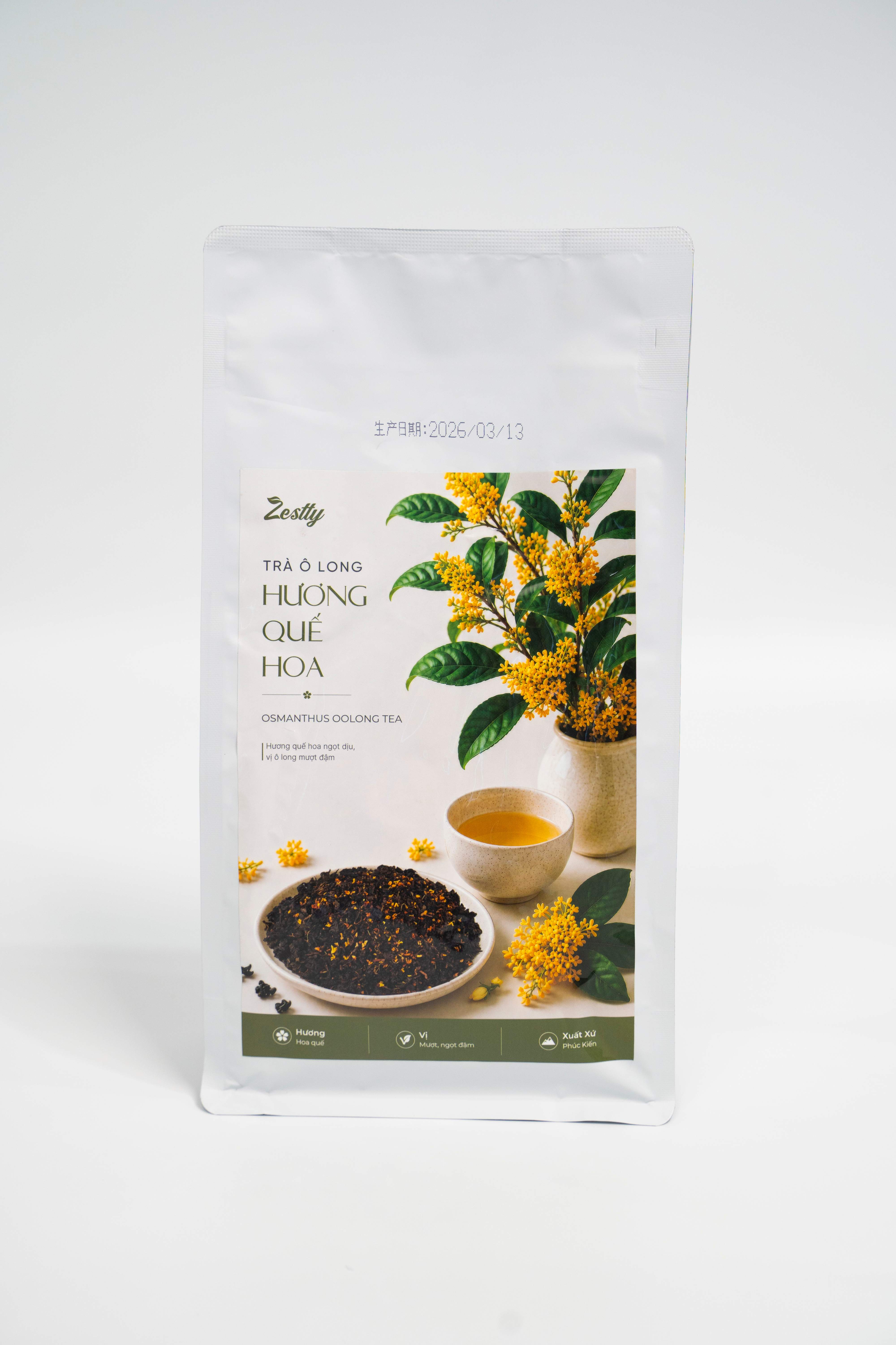 Trà Ô Long Hương Quế Hoa Zestty