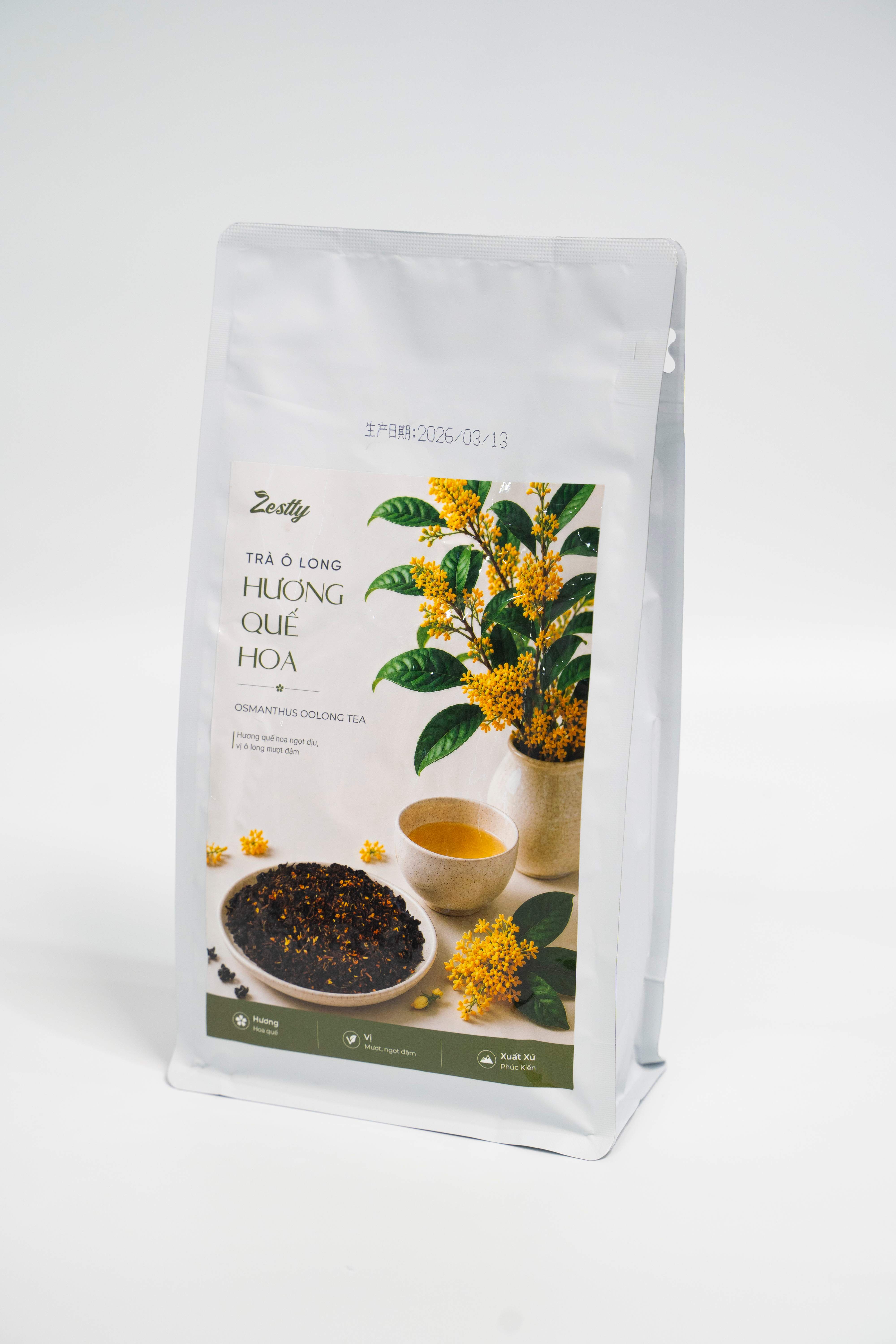 Trà Ô Long Hương Quế Hoa Zestty