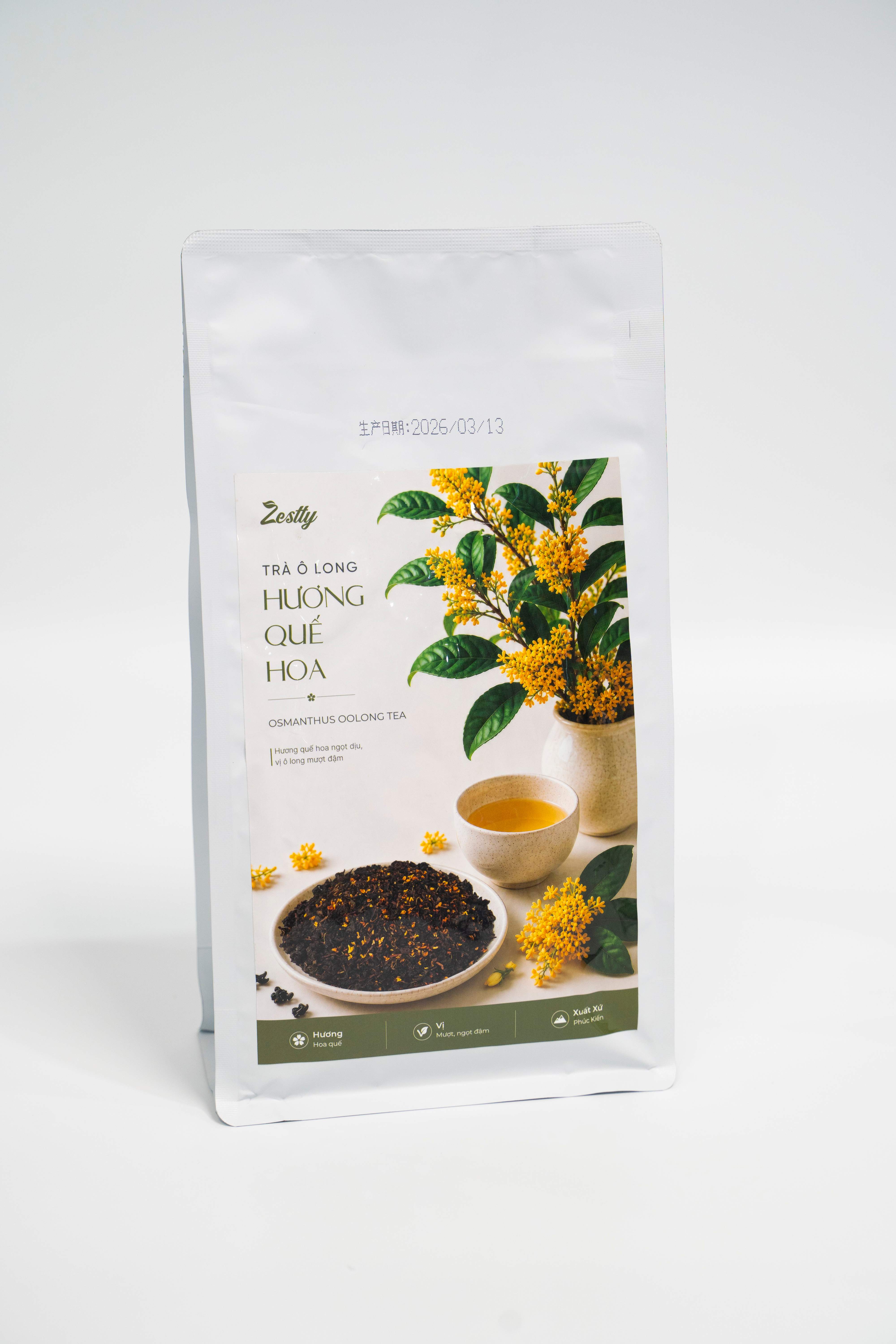 Trà Ô Long Hương Quế Hoa Zestty